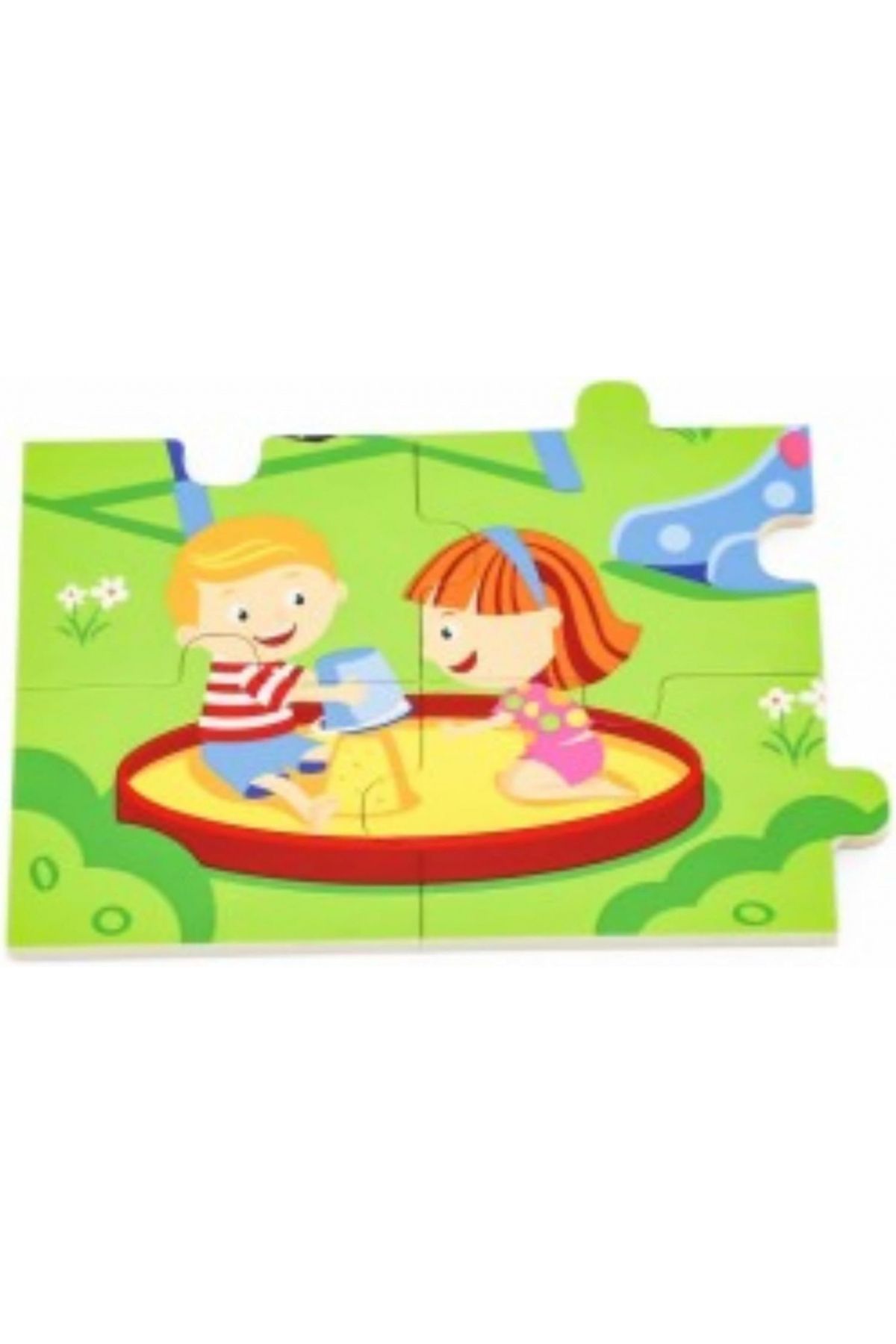 Viga-Season Puzzle Spring, Multi Color, 51269 3