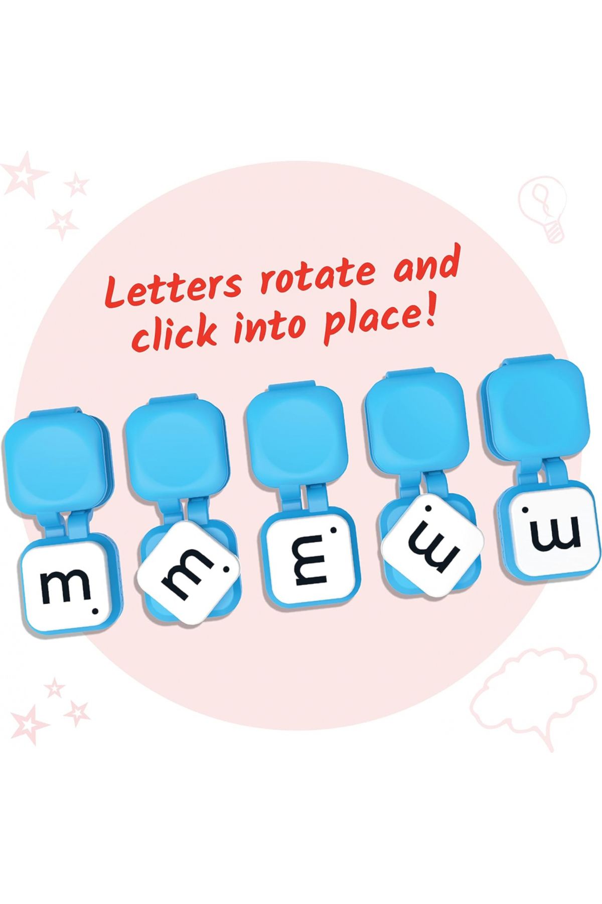 Learning Resources-Learn My Letters Fine Motor Clips-95380 4