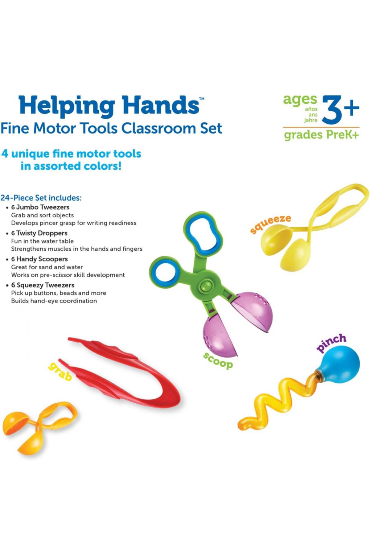 Learning Resources-Helping Hands 24 Pieces-LER5551 4