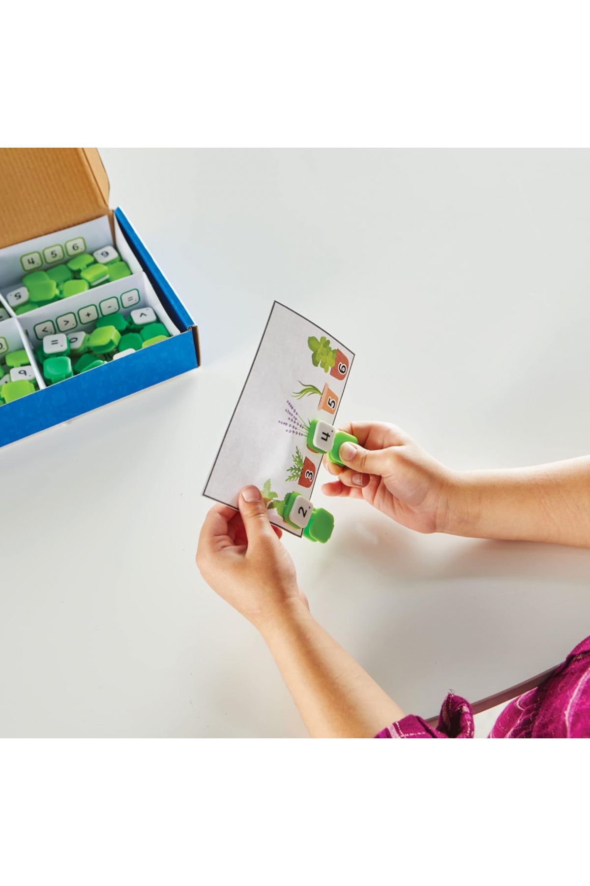 Learning Resources-Learn My Numbers Fine Motor Clips-95381 8