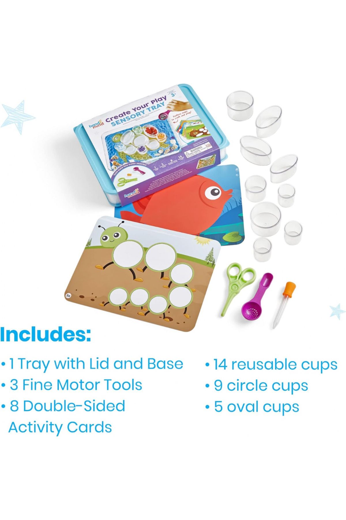 Learning Resources-Create Your Play Sensory Tray-95376 2