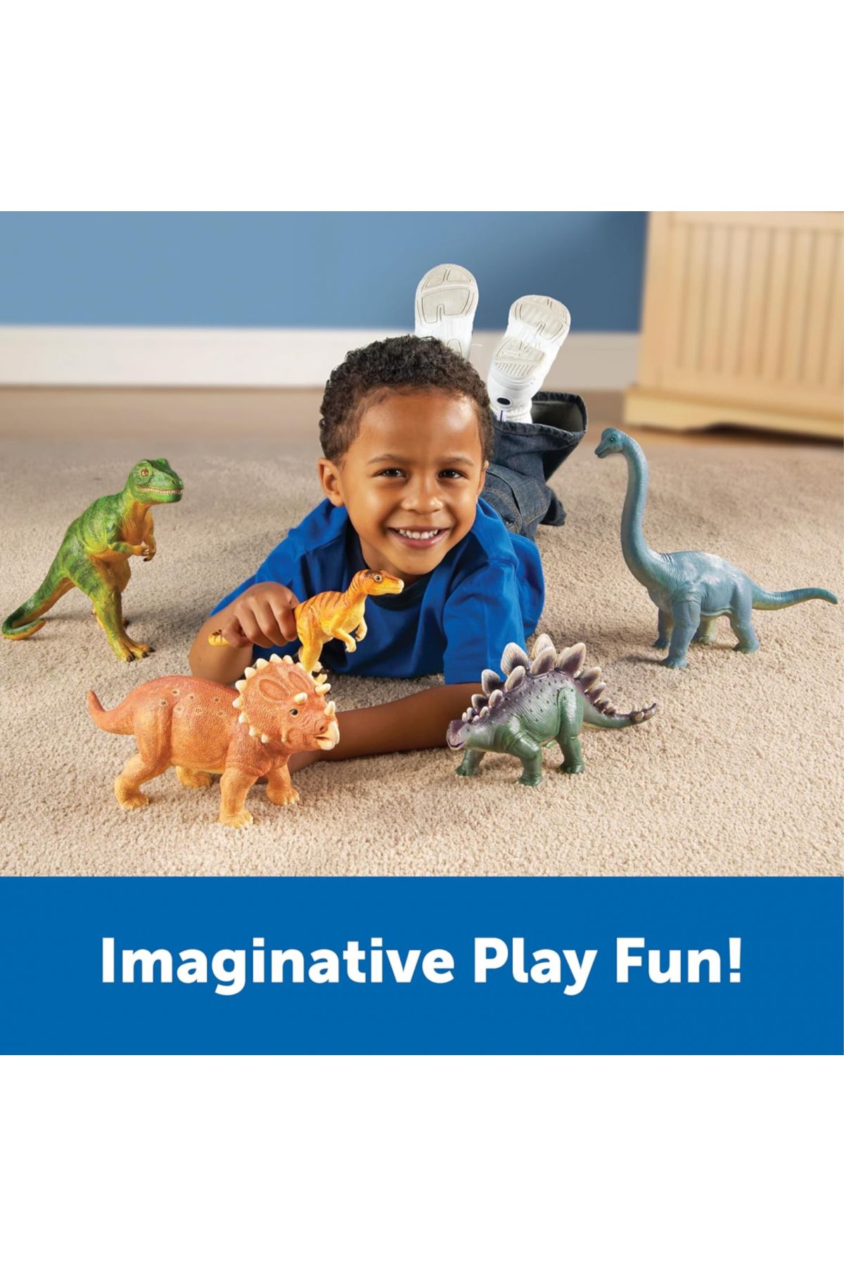 Learning Resources-Jumbo Dinosaurs - Set 1-LER0786 4