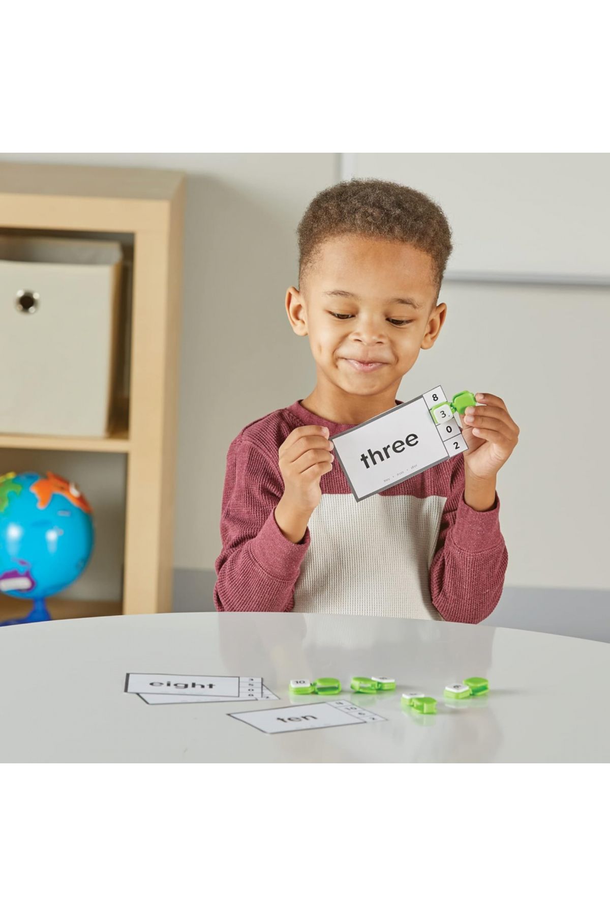 Learning Resources-Learn My Numbers Fine Motor Clips-95381 7
