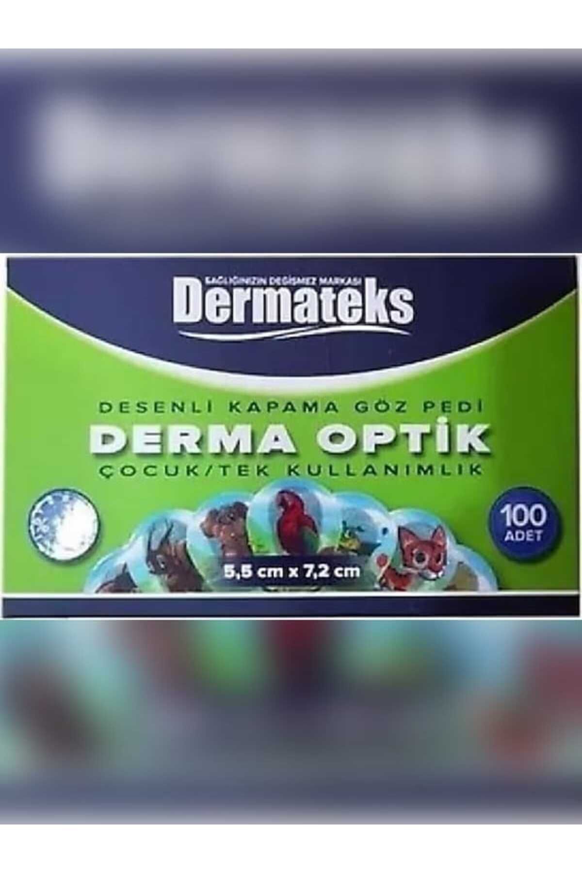 Dermateks Desenli Kapama Göz Pedi