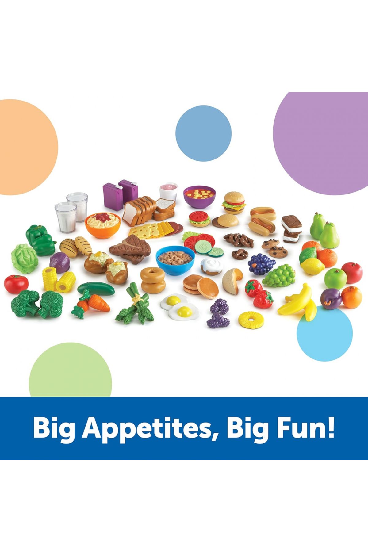 Learning Resources-New Sprouts Classroom Play Food Set-LER9723 2