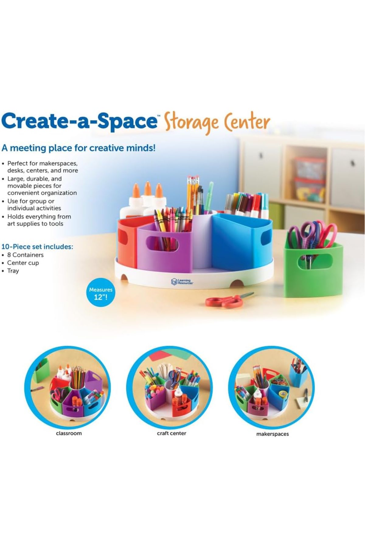 Learning Resources-Create A Space Storage Center-LER3806 7