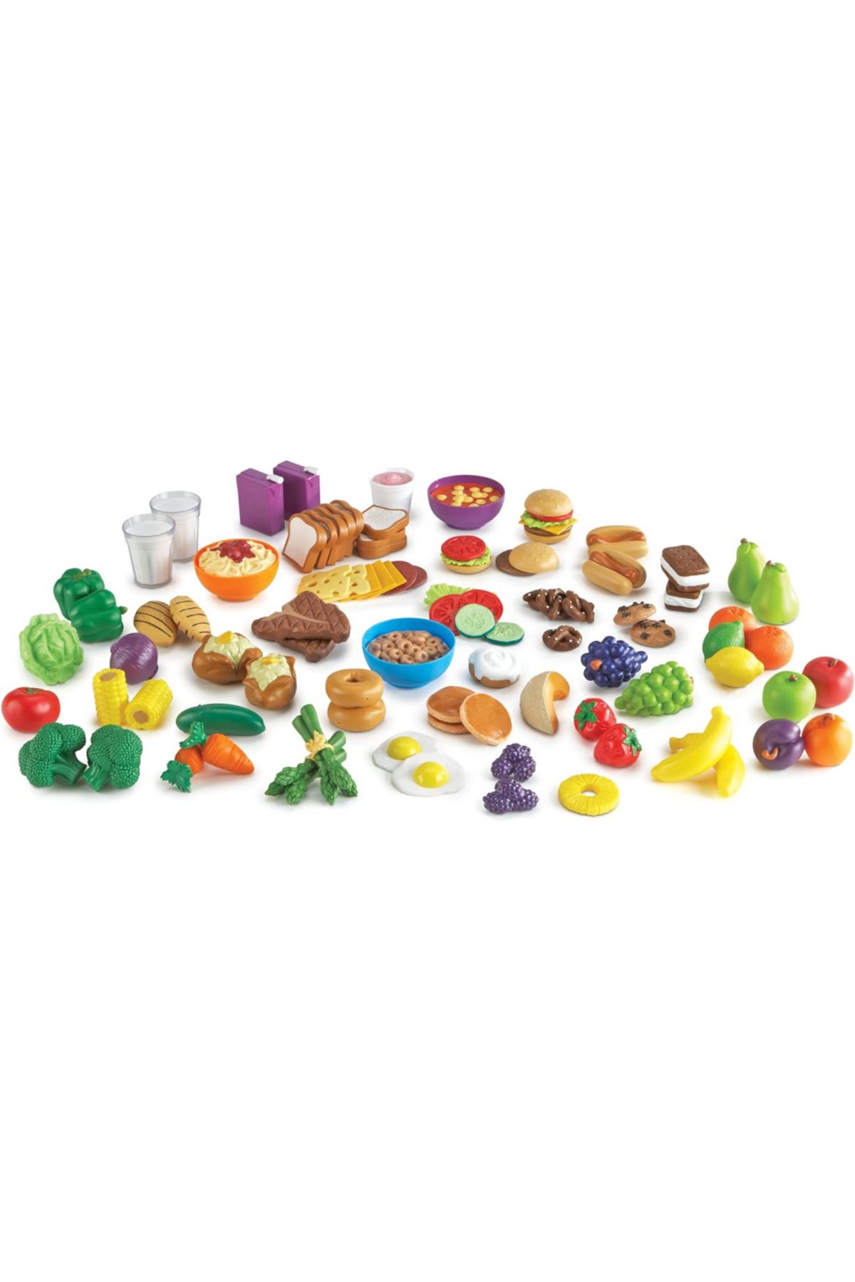 Learning Resources-New Sprouts Classroom Play Food Set-LER9723 5