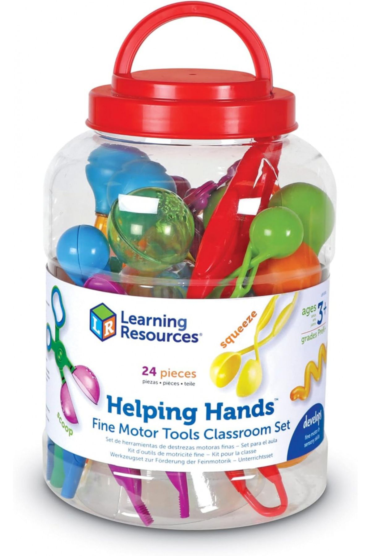 Learning Resources-Helping Hands 24 Pieces-LER5551 5