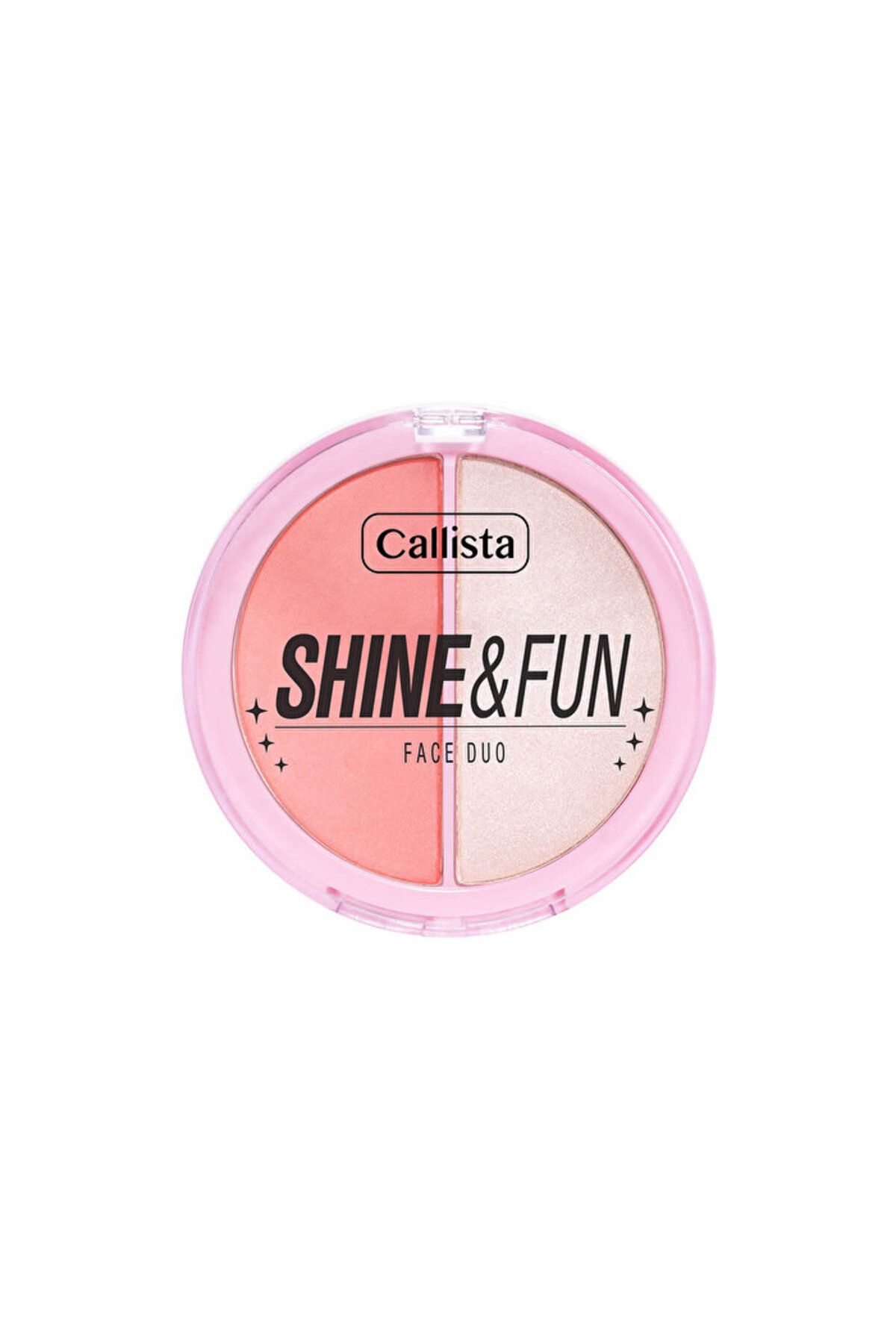 Callista Shine & Fun Face Duo Allık & Aydınlatıcı Paleti - 110 Party Gang - 1 Adet
