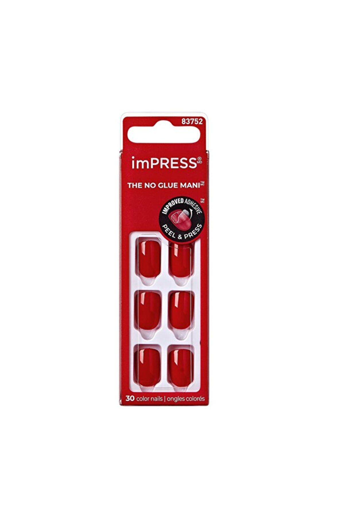 Impress Color Kendinden Yapışkanlı Takma Tırnak Kısa - I'm not a Cinna - 1 Adet