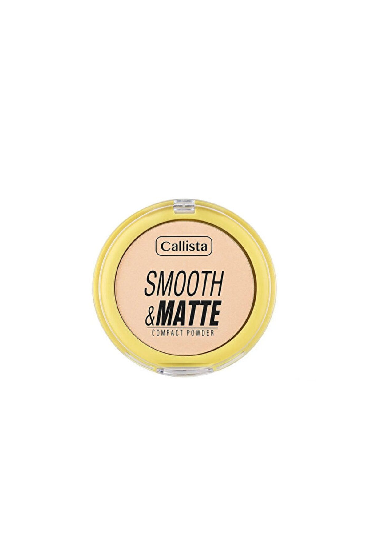 Callista Smooth Matte Compact Powder Mat Görünümlü Pudra - 51 Soft Sand - 1 Adet