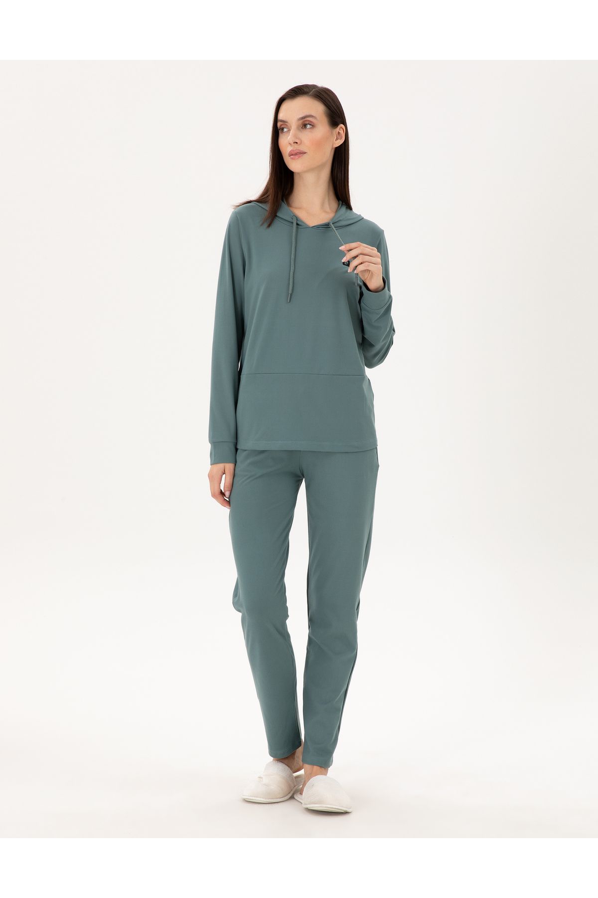 Pierre Cardin-Dark Green Pajama Set 50311338 -Vr079 4