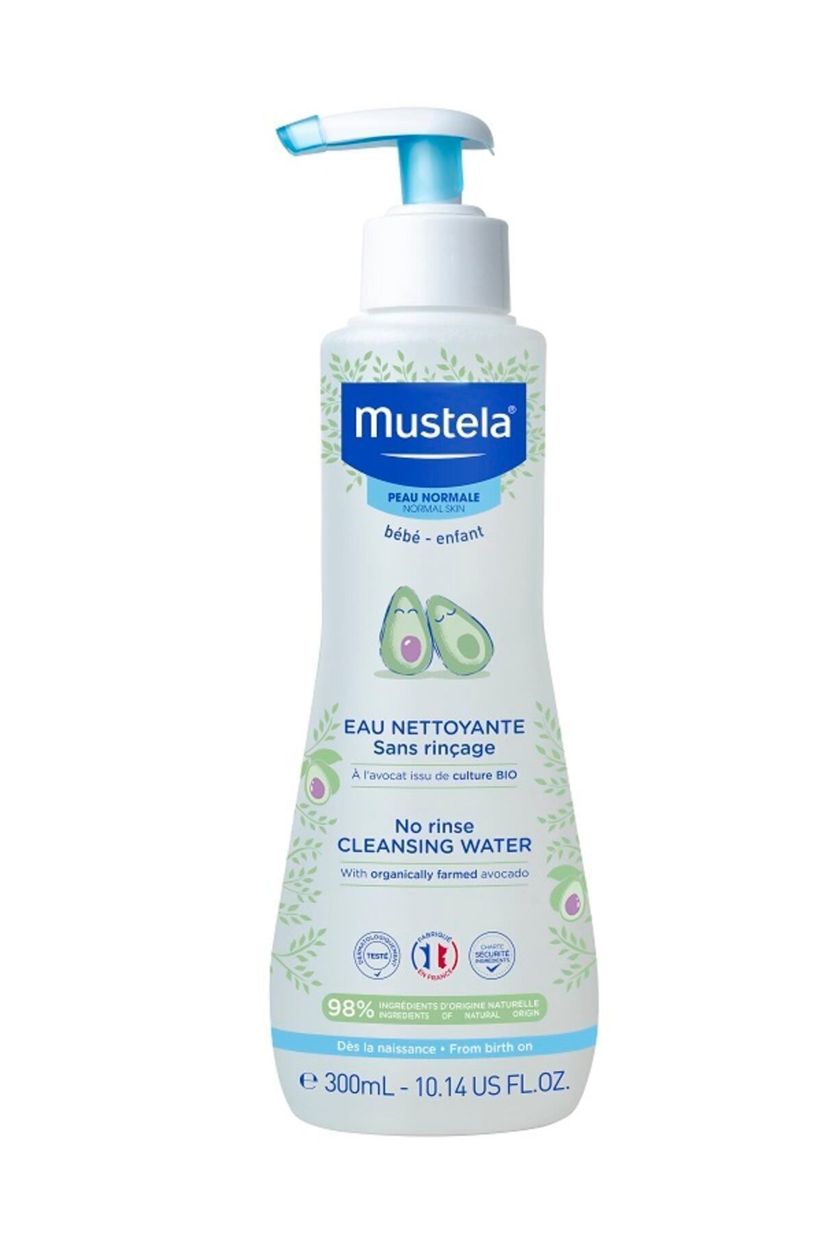 Mustela Çok Hassas Ciltler Için Durulama Gerektirmeyen Temizleme Sıvısı 300 ml