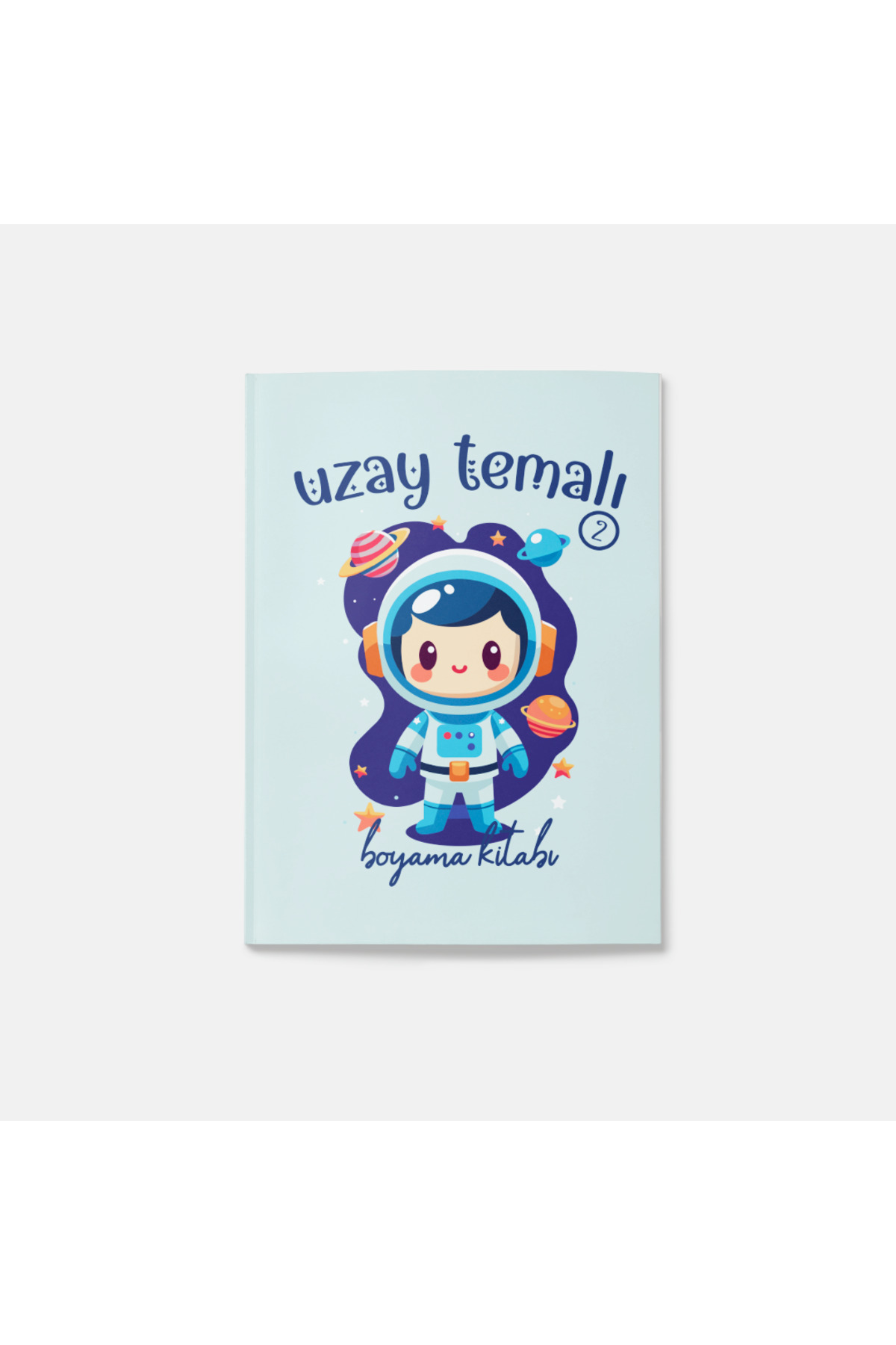 Tabby Design Uzay Boyama Kitabı 2