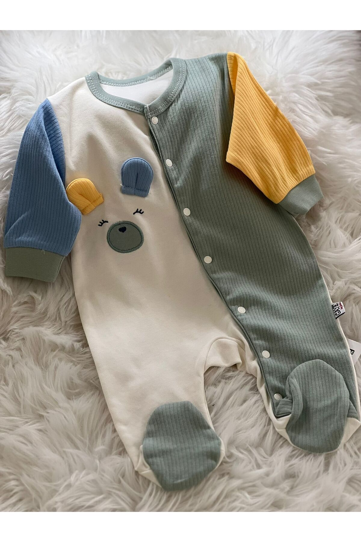 Bahar-Eared Baby Jumpsuit 2