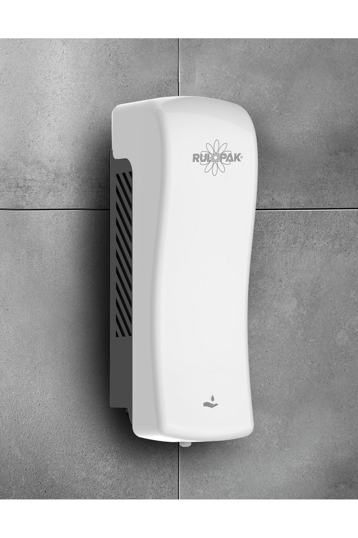 Rulopak-Manual S Model Liquid Soap and Shampoo Dispenser 350 ml White 5