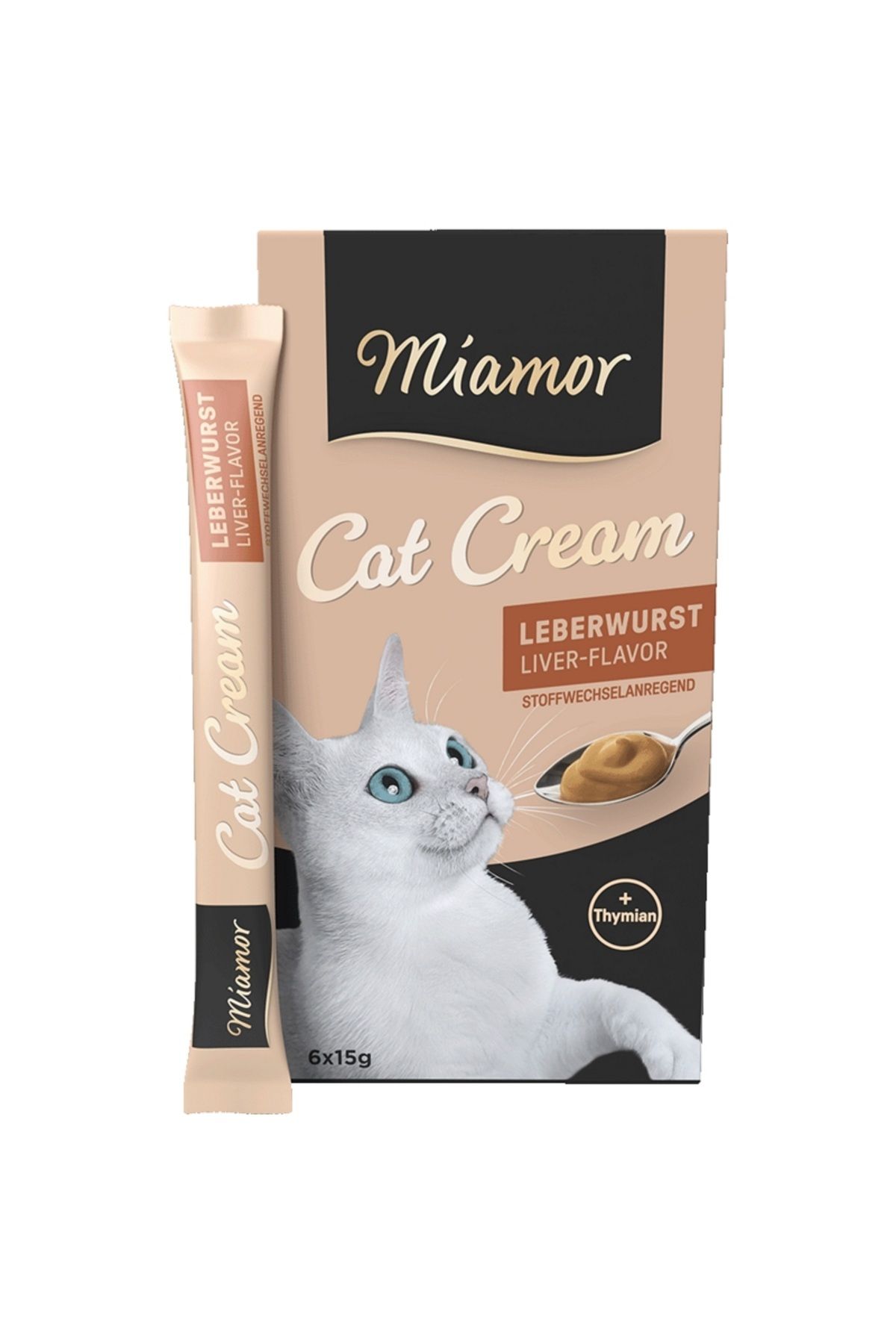 Miamor Cream Ciğerli Kedi Tamalayıcı Ek Besin Ve Ödülü 6x15 gr