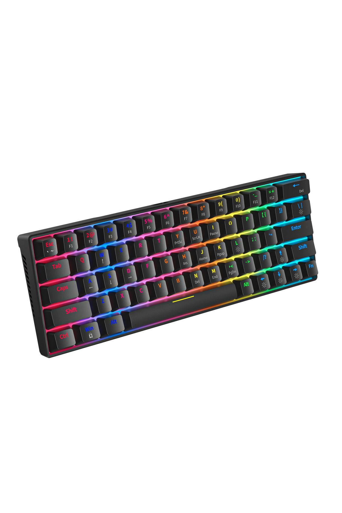 ZIFRIEND KA646 Mavi Switch Mekanik Oyuncu(GAMING) Klavyesi RGB Aydınlatma