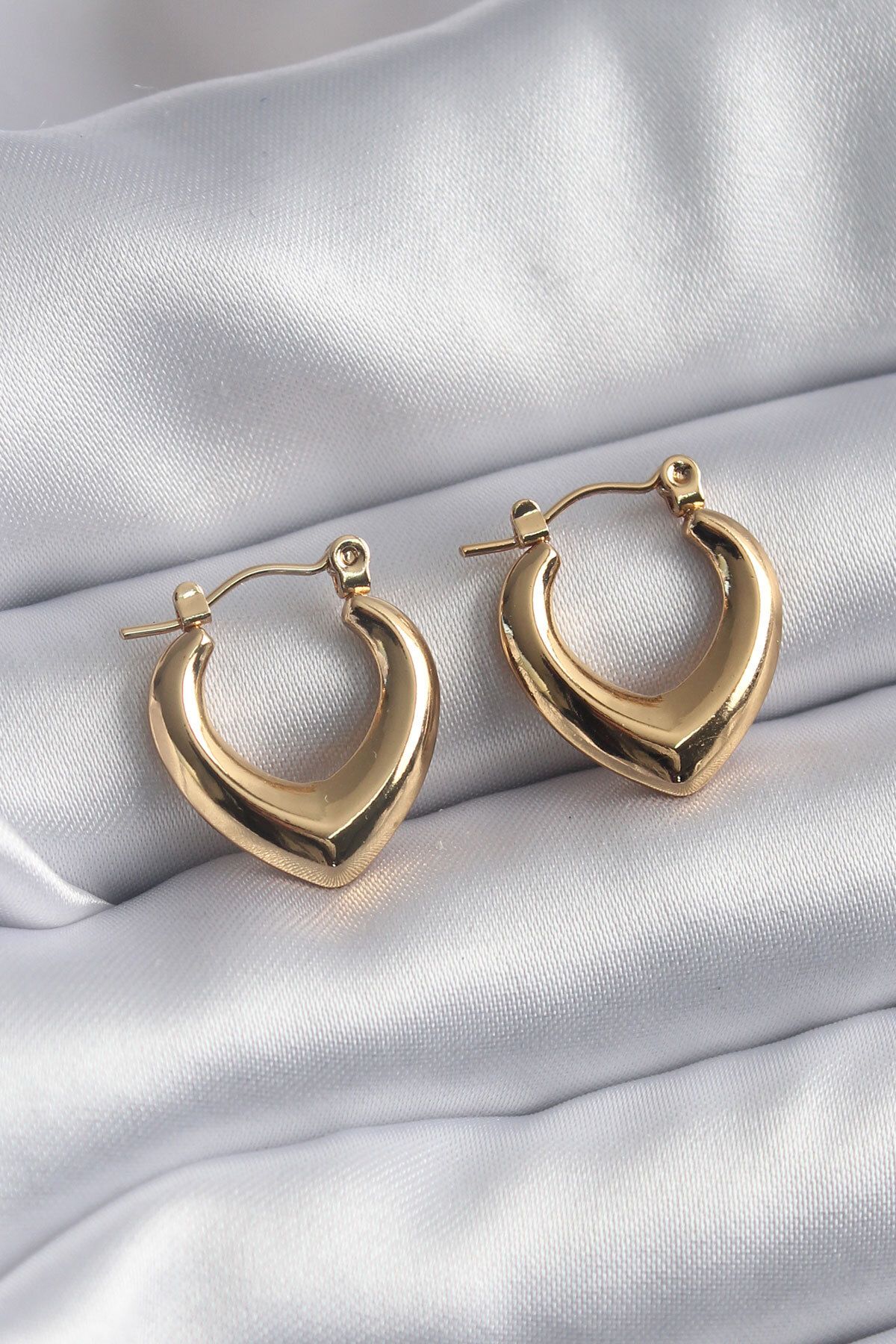 Skygo-316L Steel Gold Color Women's Earrings - TJ-BKP8307 1