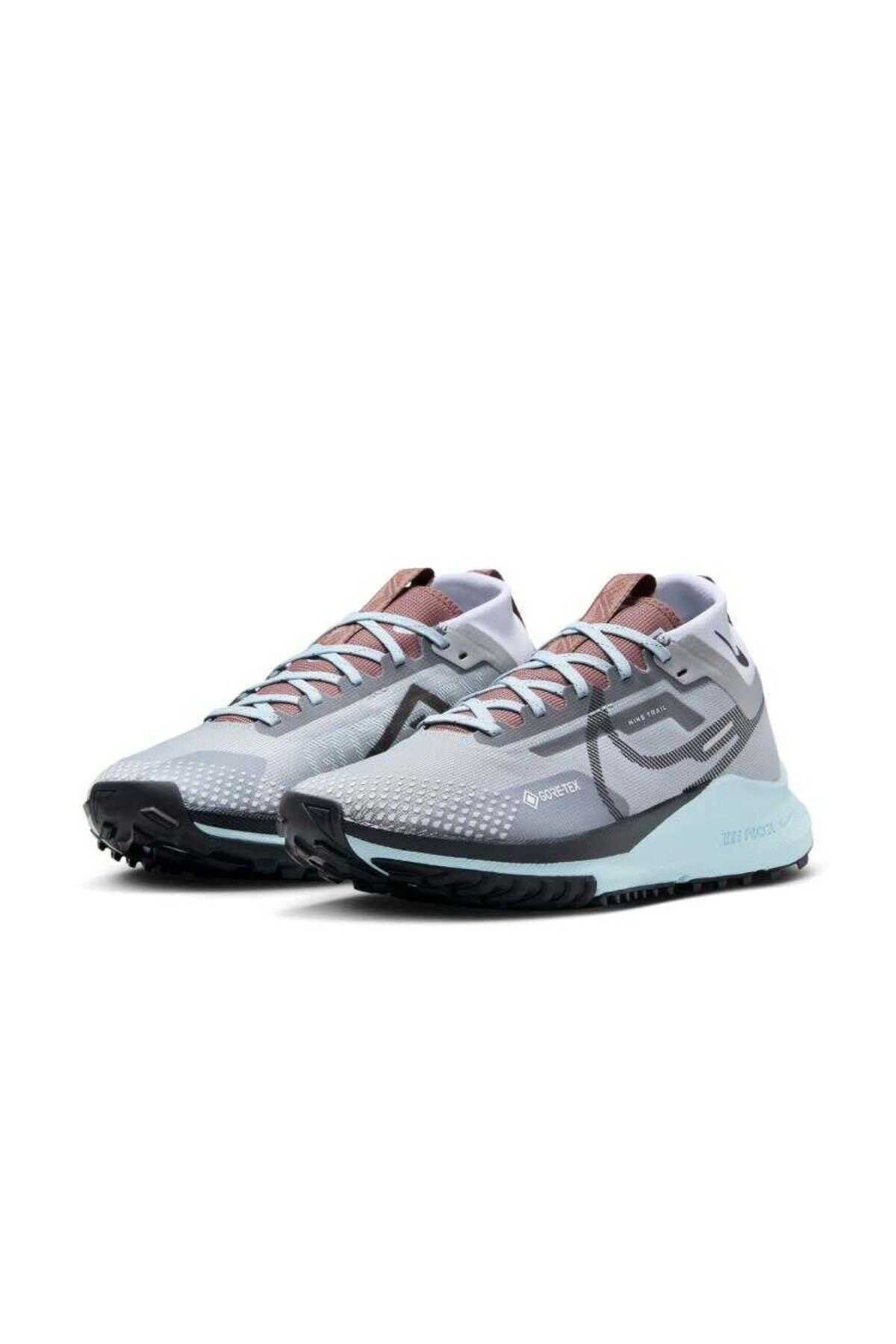 Nike-GORE-TEX Pegasus Trail 4 Sports Shoes - Gray Fume DJ7929-005 1