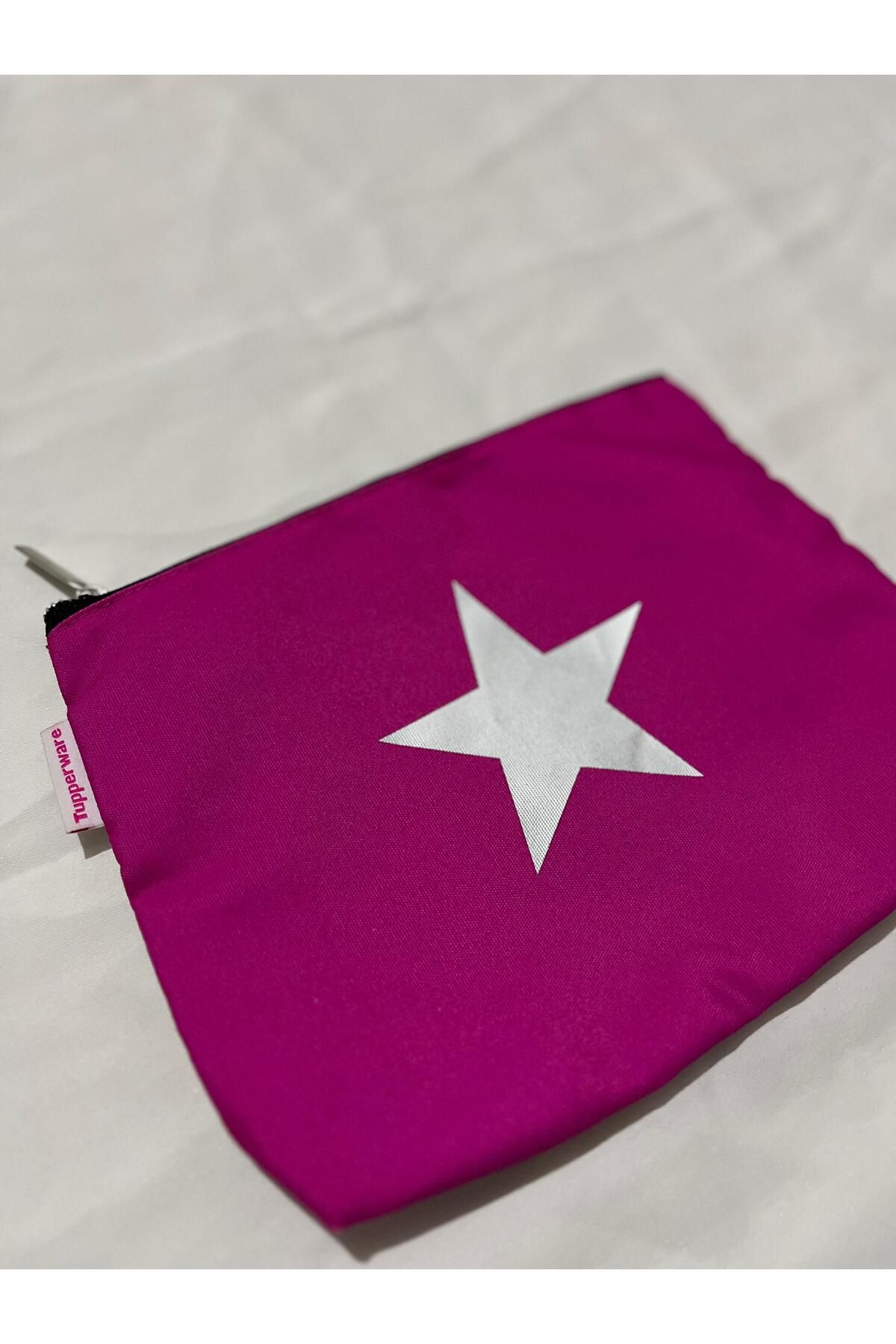 Tupperware-Clutch Bag with Star Print 3
