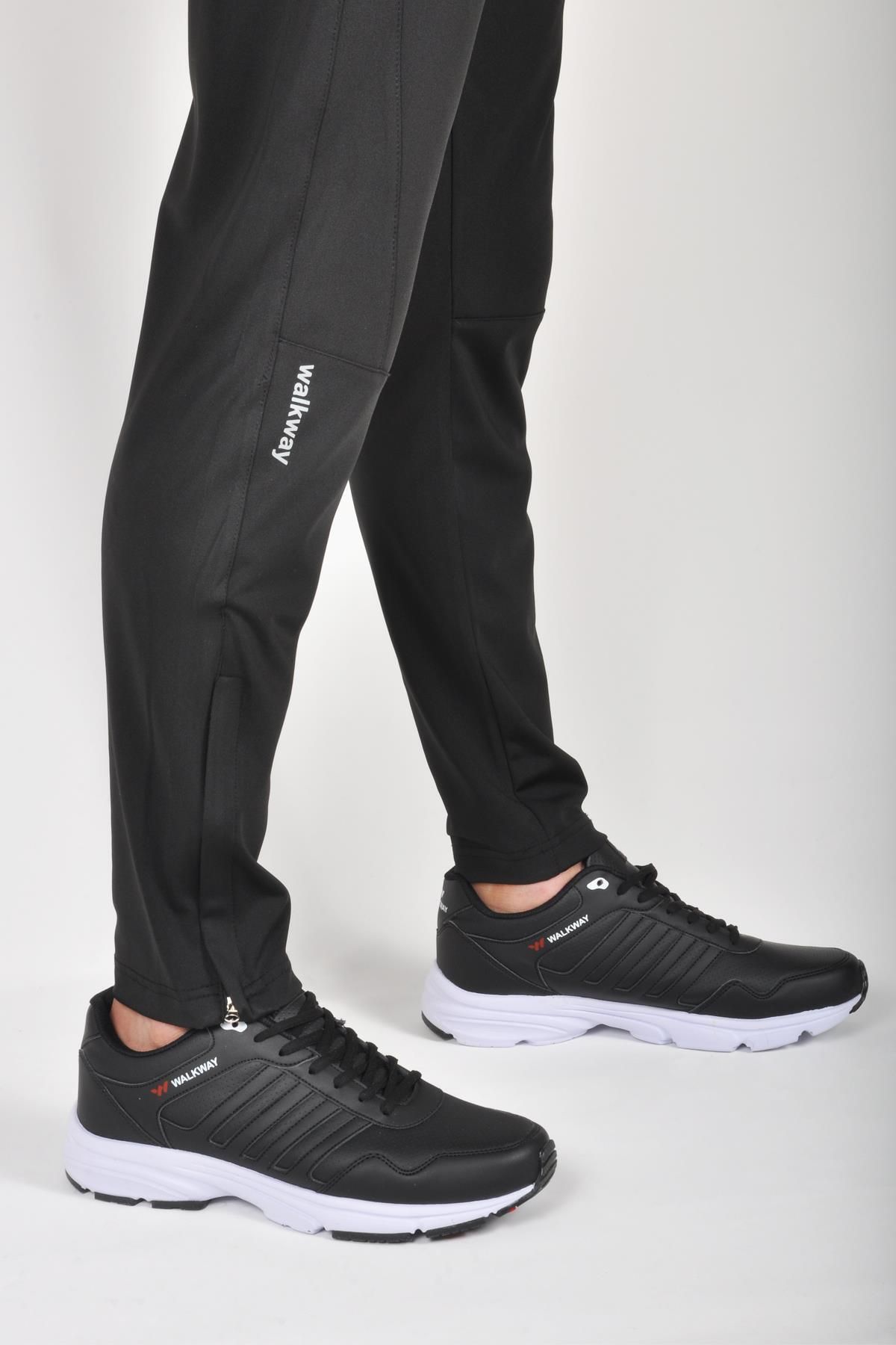 WALKWAY-Flex Black Men's Sweatpants 5