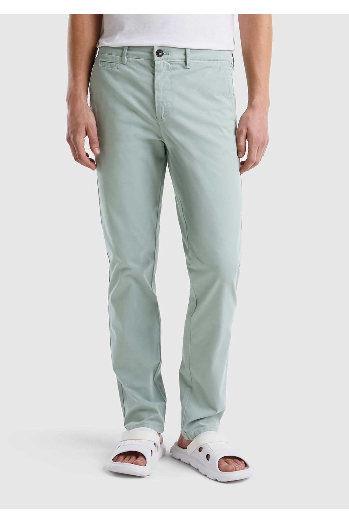 مردانه آب سبز اسلیم فیت چینو United Colors of Benetton