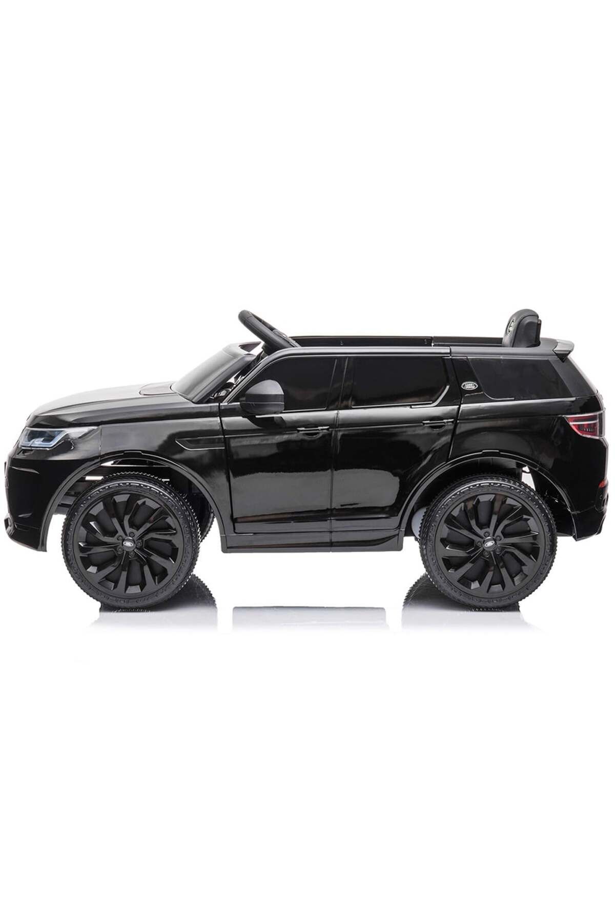 Chipolino-Masinuta Chipolino SUV Land Rover Discovery cu scaun din piele si roti EVA black 4