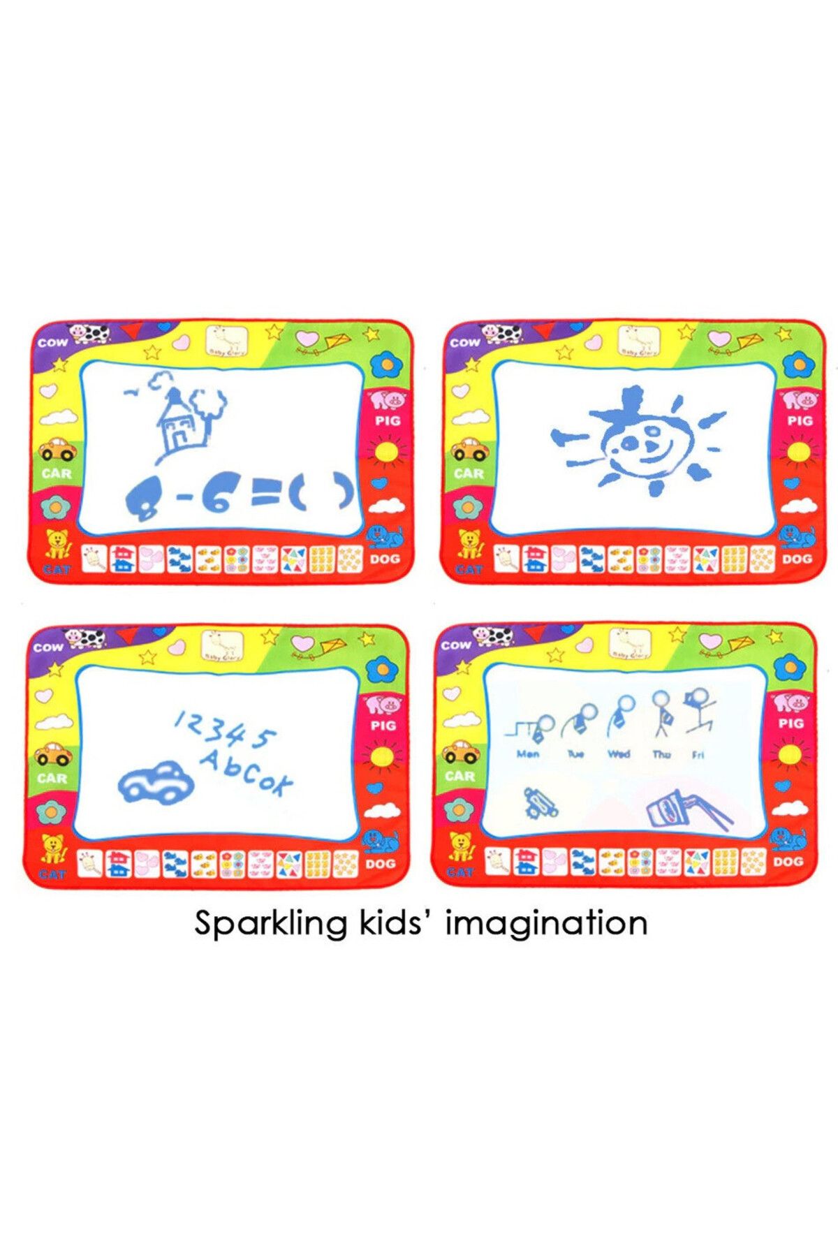 OEM-Covoras pentru desenat cu creion magic, pe baza de apa Drool (Dimensiune: 29x19 cm) 5