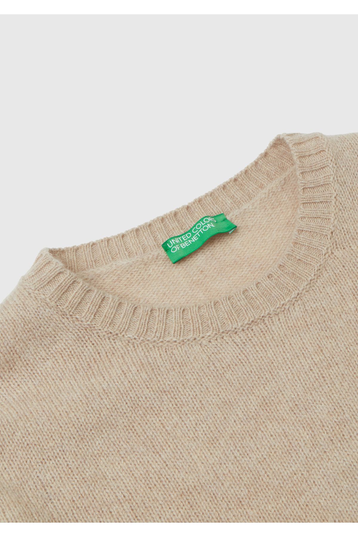 United Colors of Benetton-Benetton Crew Neck Shetland Sweater 6