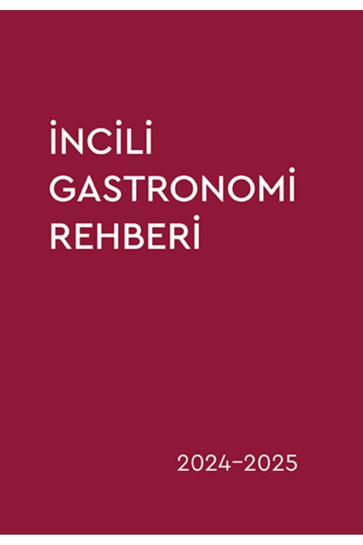 Optimist Yayınları İncili Gastronomi Rehberi 2024 2025