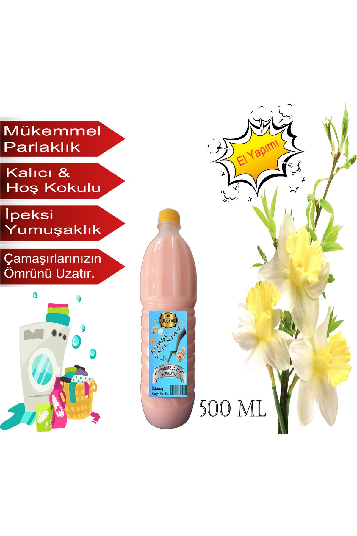 DOLYAK Çamaşır Yumuşatıcı 500 ml