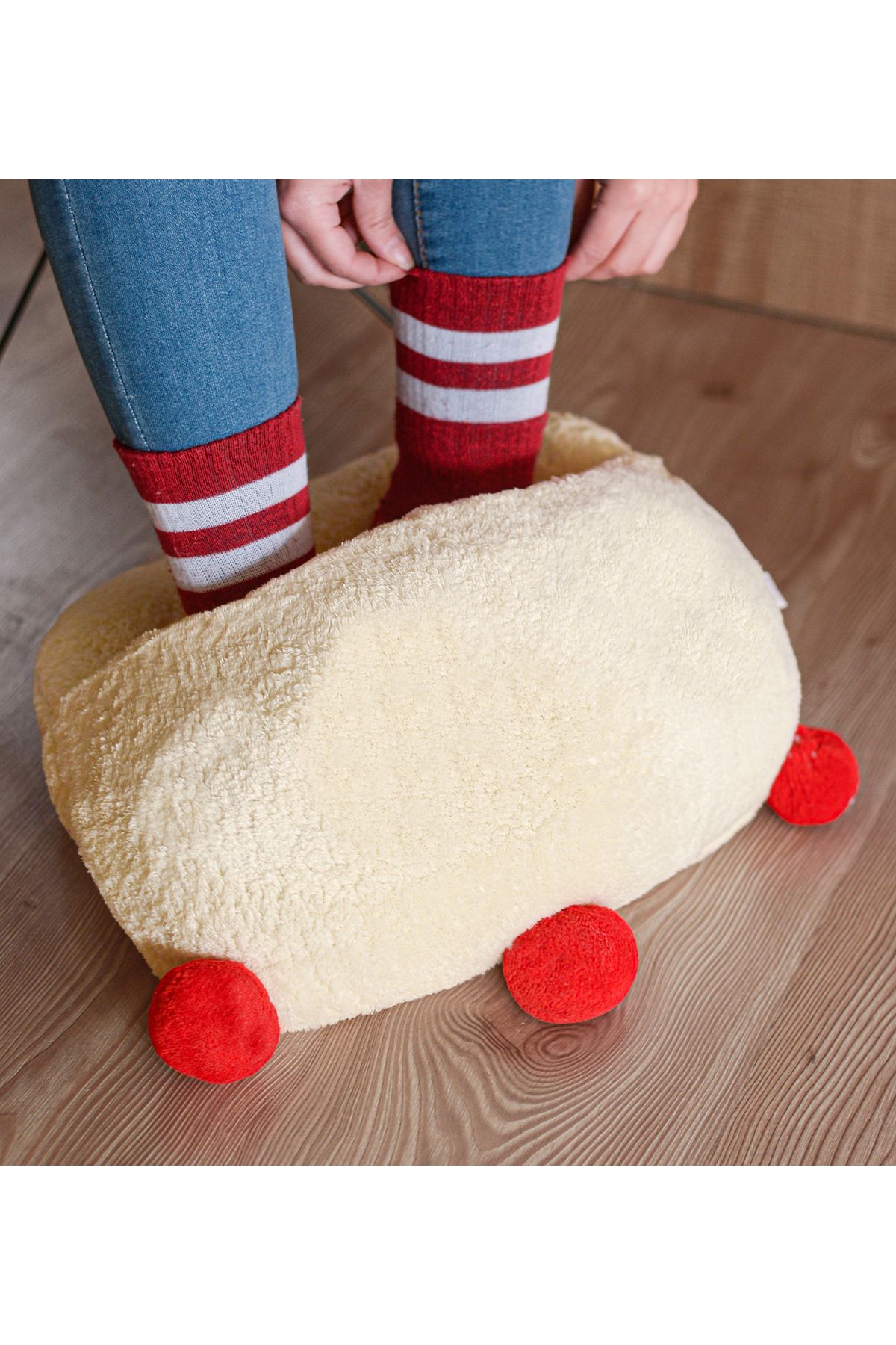 Özgüner Oyuncak-Plush Foot Warmer, Plush Slippers 1