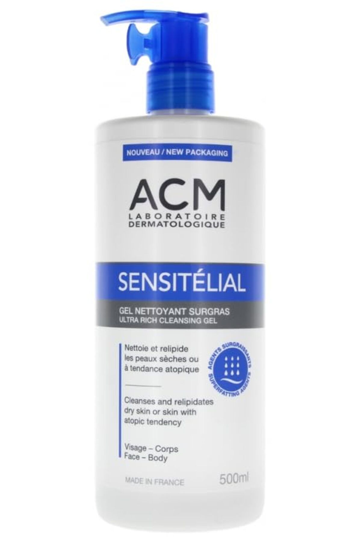 ACM-Sensitelial Cleansing Gel 500Ml 1