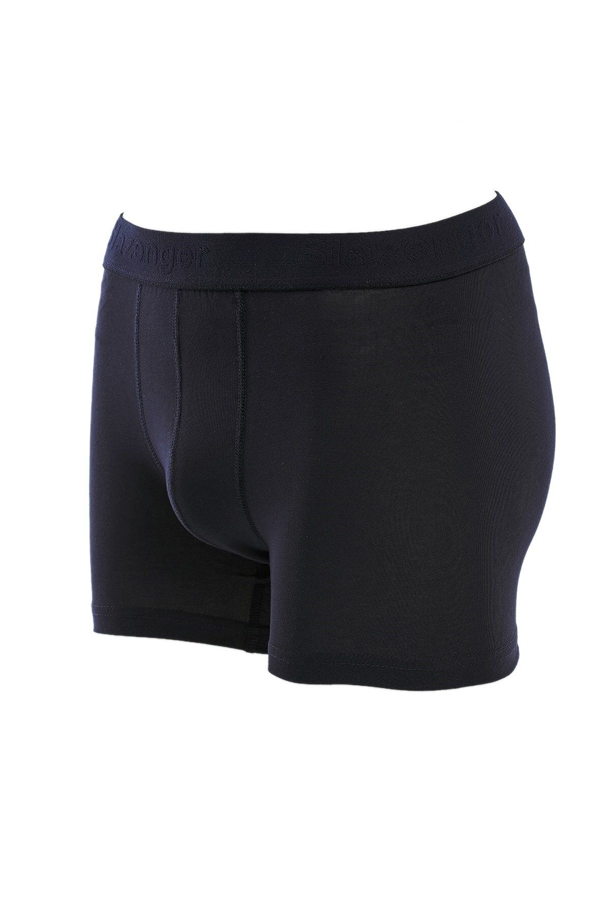 Slazenger Erkek Boxer Iç Giyim Lacivert