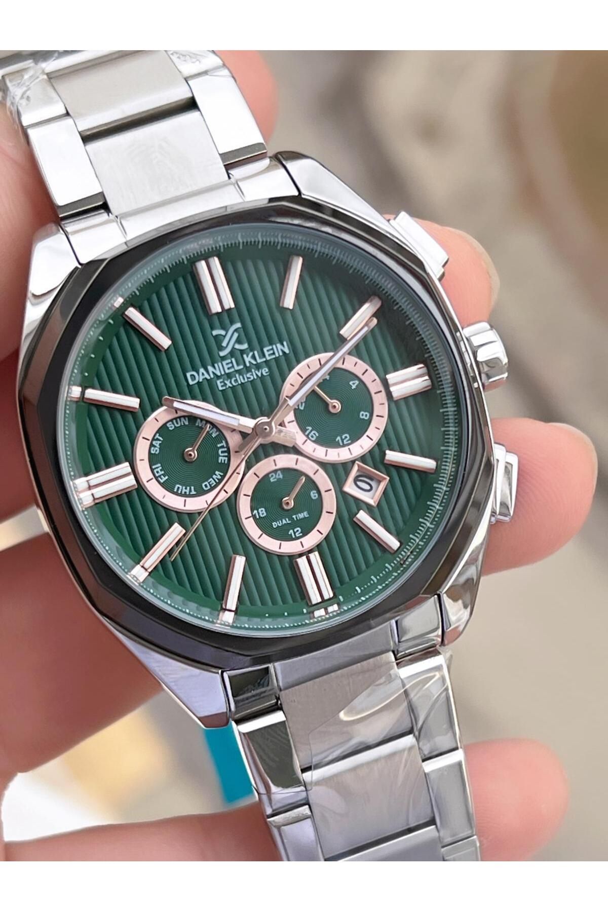 Daniel Klein-Men Wrist Watch with Inner Functions Active 30 Mt Water Resistant Fdk.10004F5 3