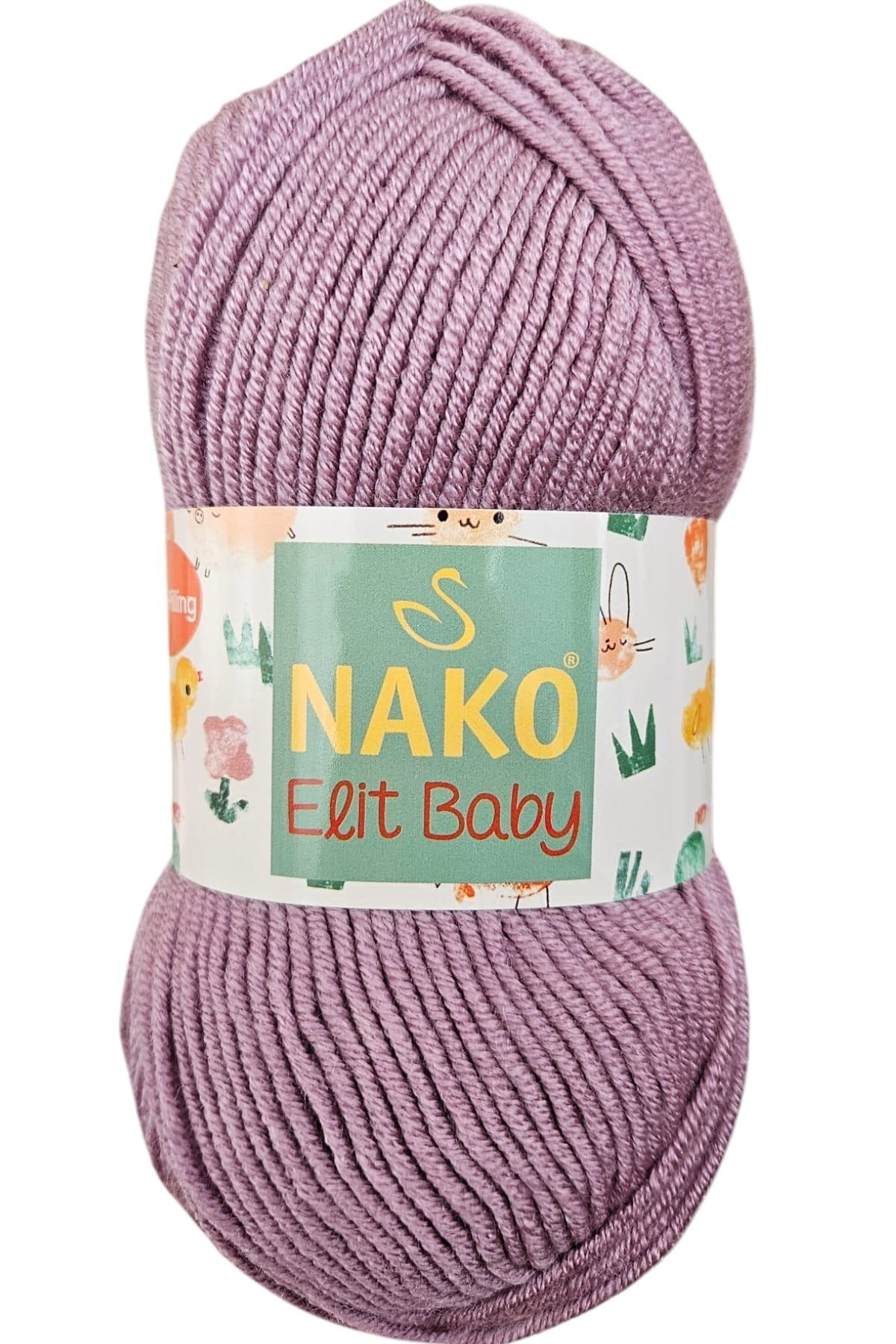 NAKO Elit Baby Tüylenmez Bebek Yünü Gül 14395 ( Yeni Renk )