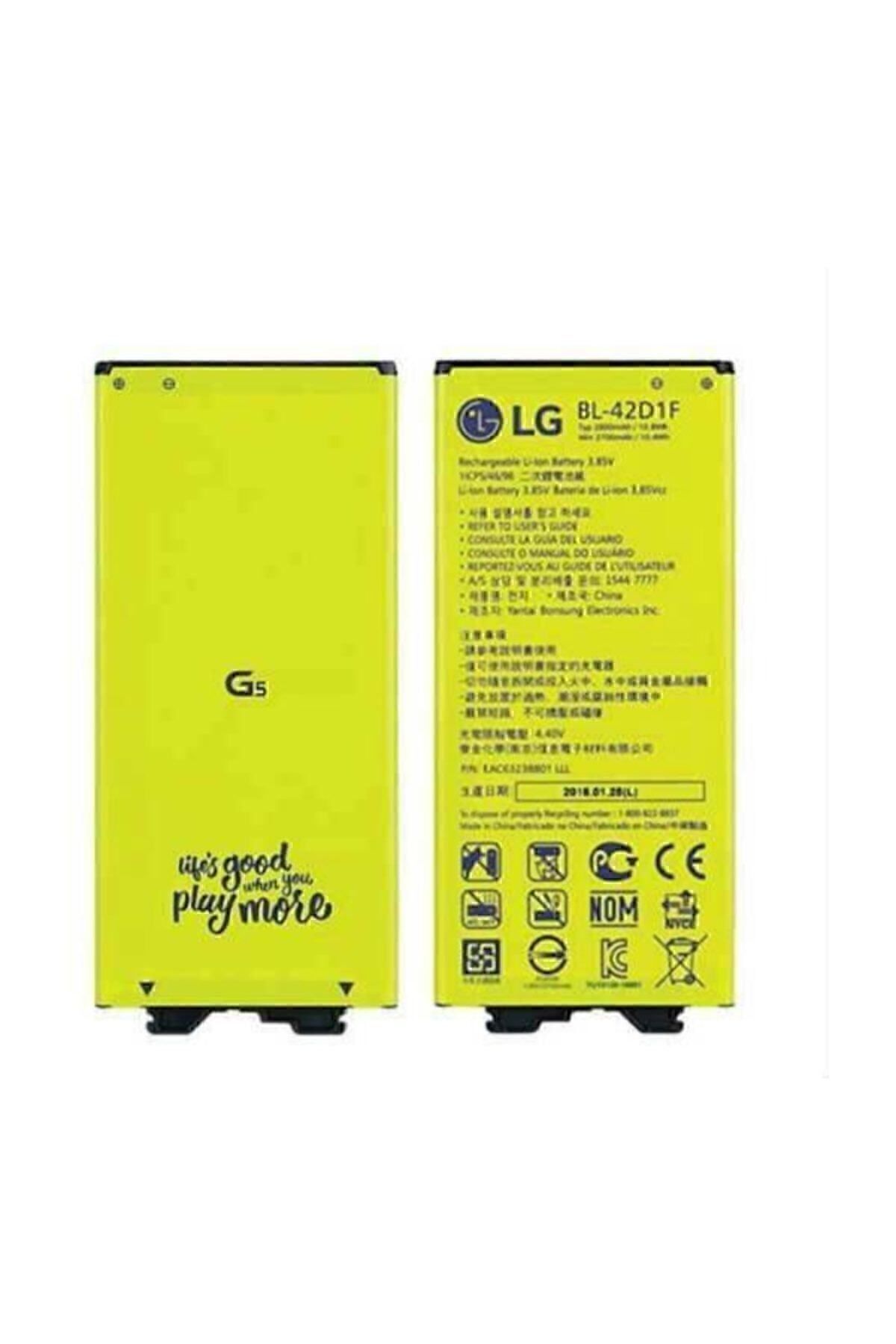 LG G5 Batarya Pil Bl-42d1f 2800 Mah