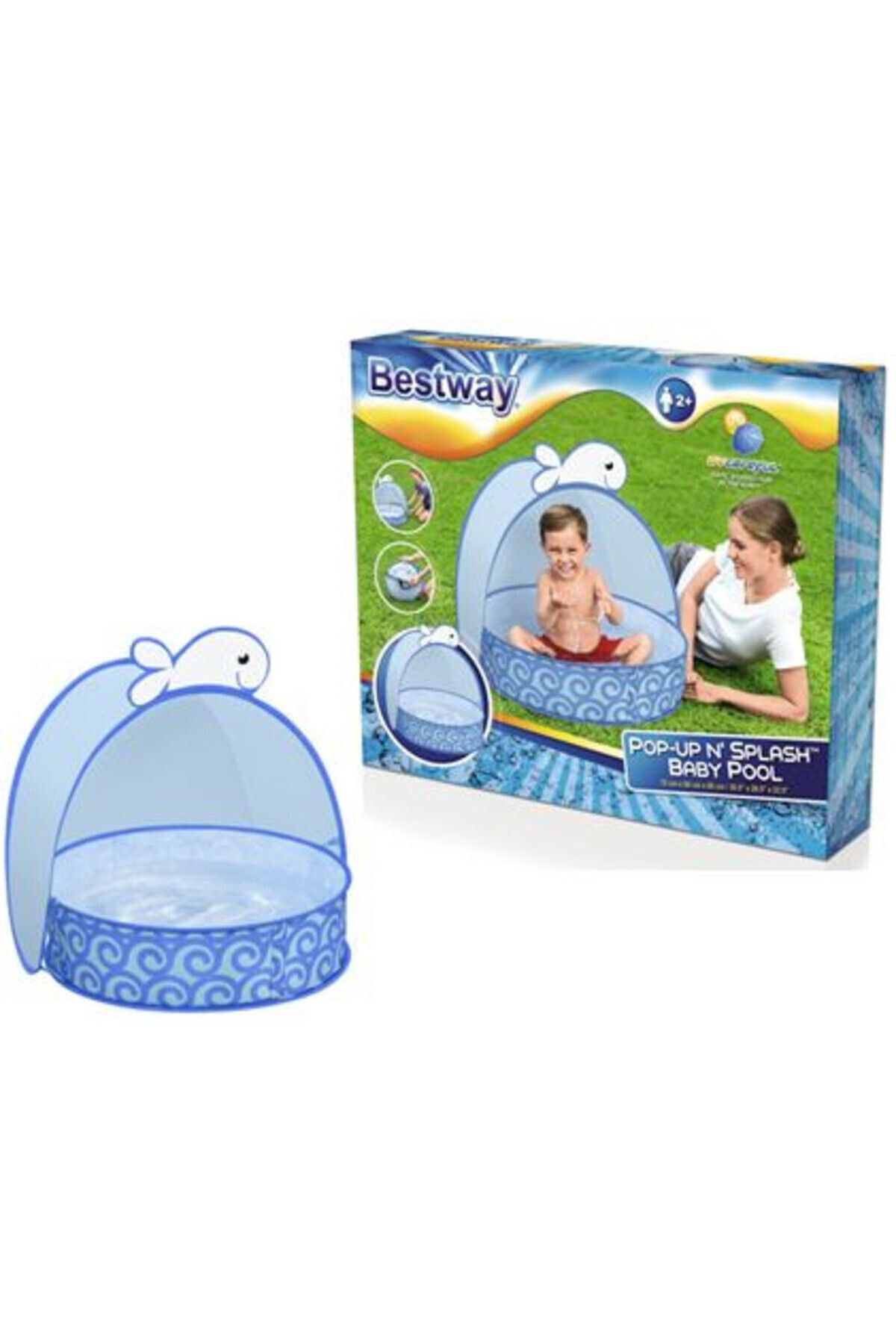 BESTWAY-Uv Care Babyseat Popup Splash 78x68x60 1