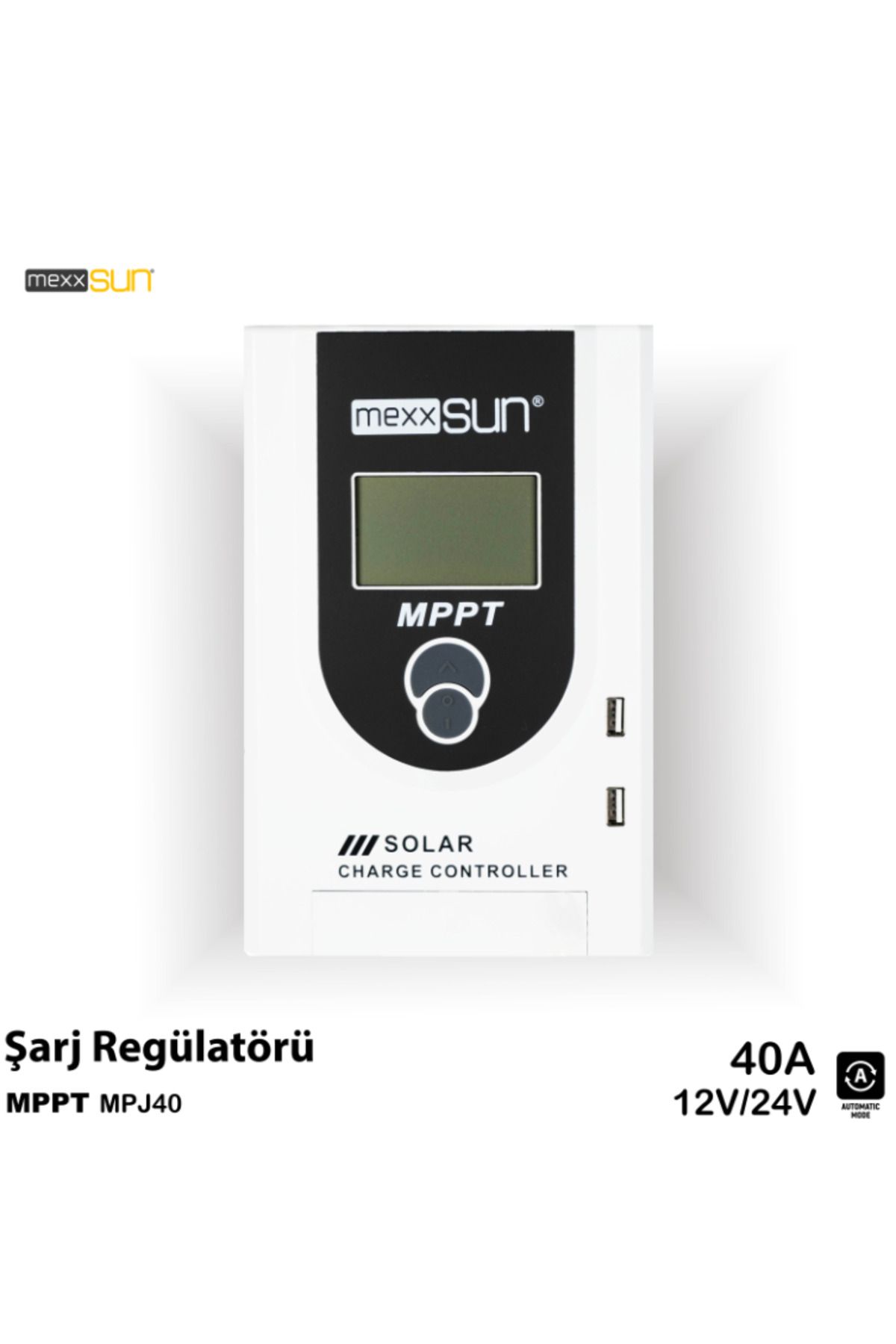 MEXXSUN 12/24V 40A Mppt Solar Şarj Regülatörü