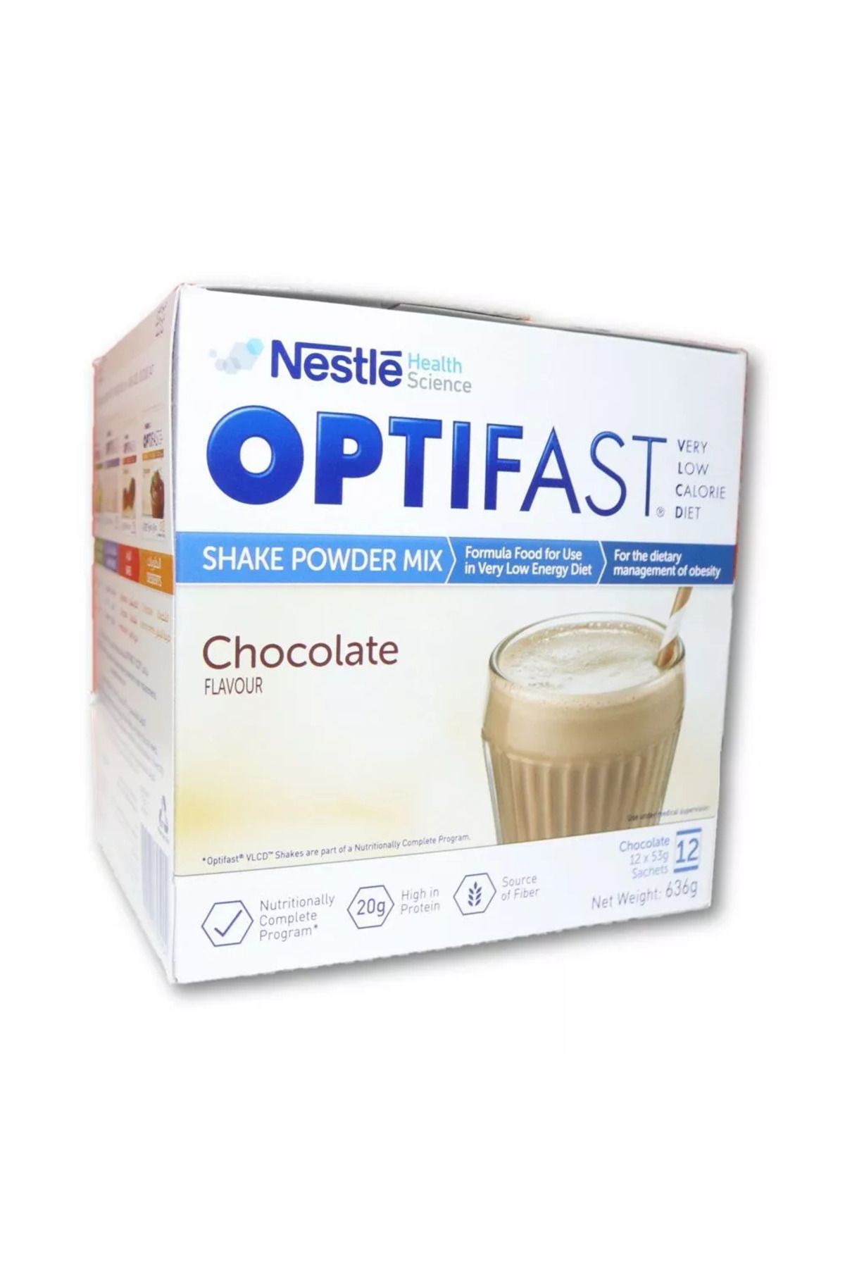 Nestle-Optifast Choco Milk Shake 12S 53Gm 1