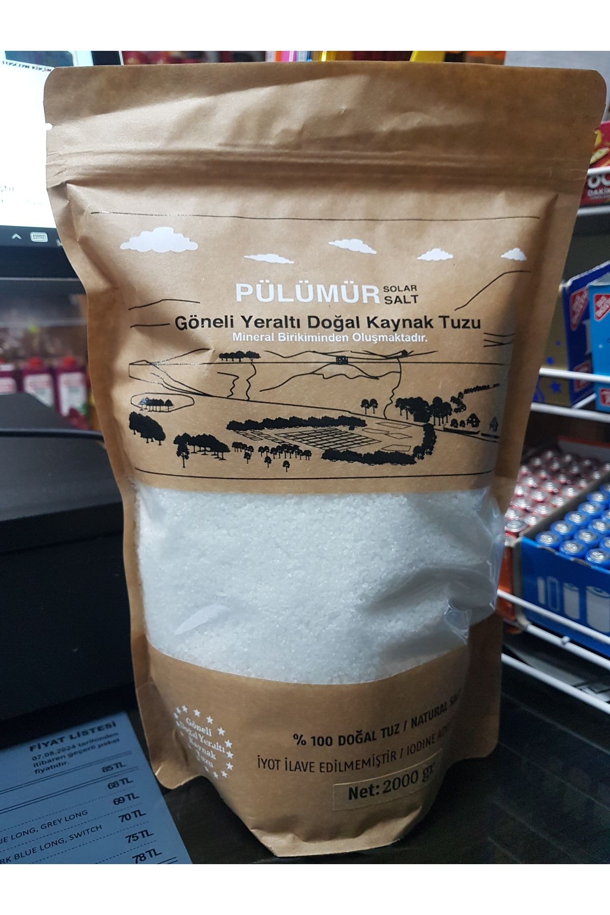 CANLAR ÖĞÜTÜLMÜŞ PÜLÜMÜR TUZU 2 KG