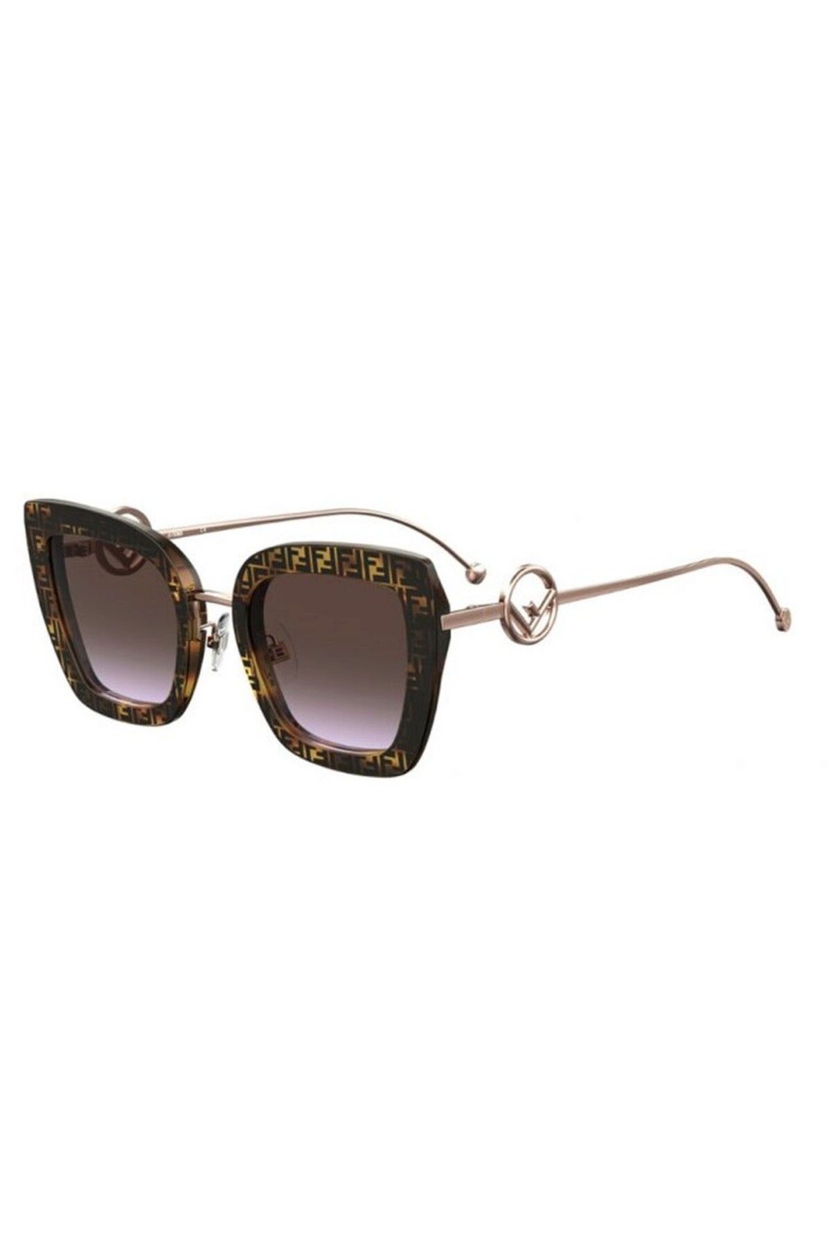 Fendi-Ff 0408 S 086 Qr 51 نظارات شمسية للنساء 2