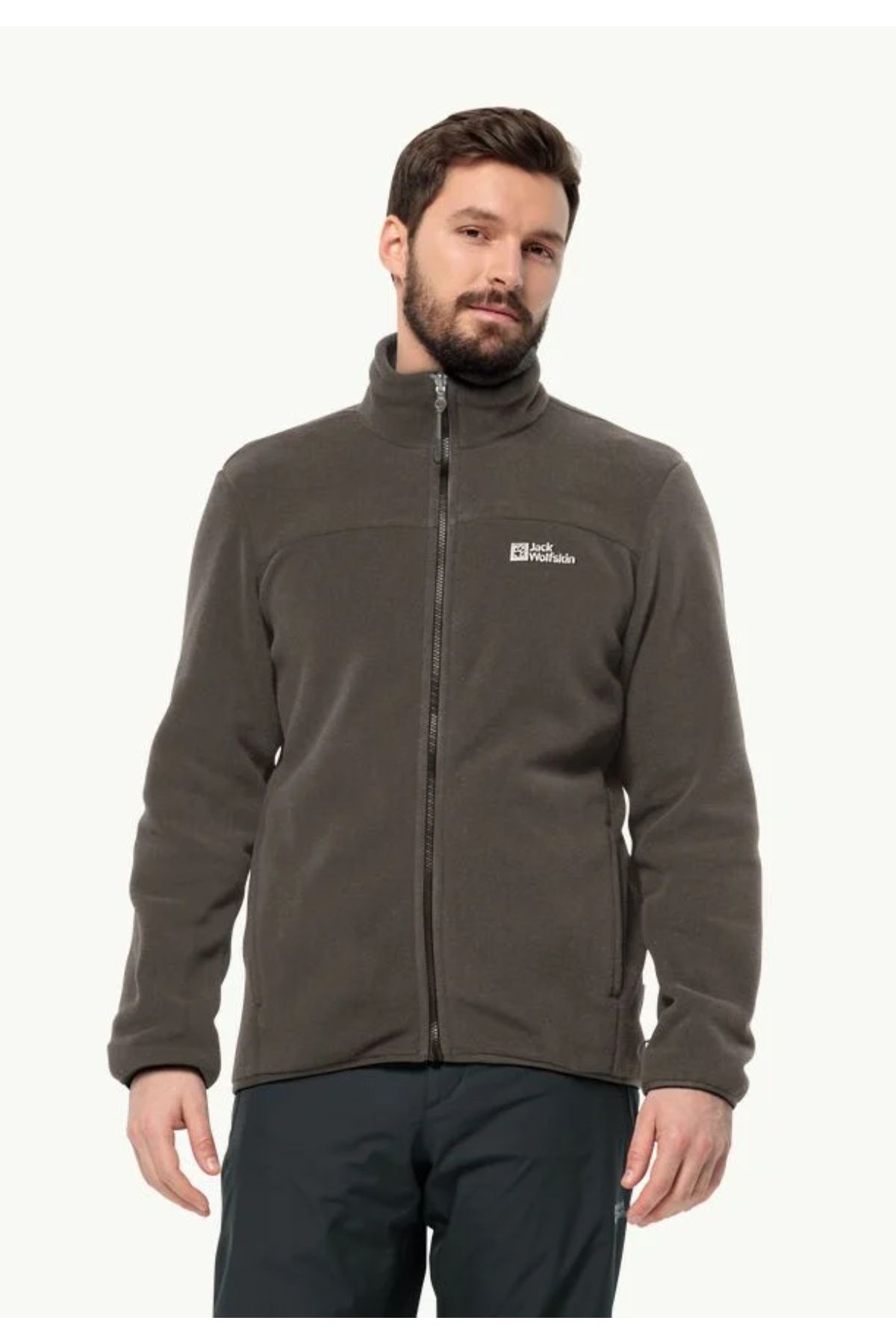 Jack Wolfskin-Taubenberg 3Ini Jkt m - Pánská béžová outdoorová bunda 3