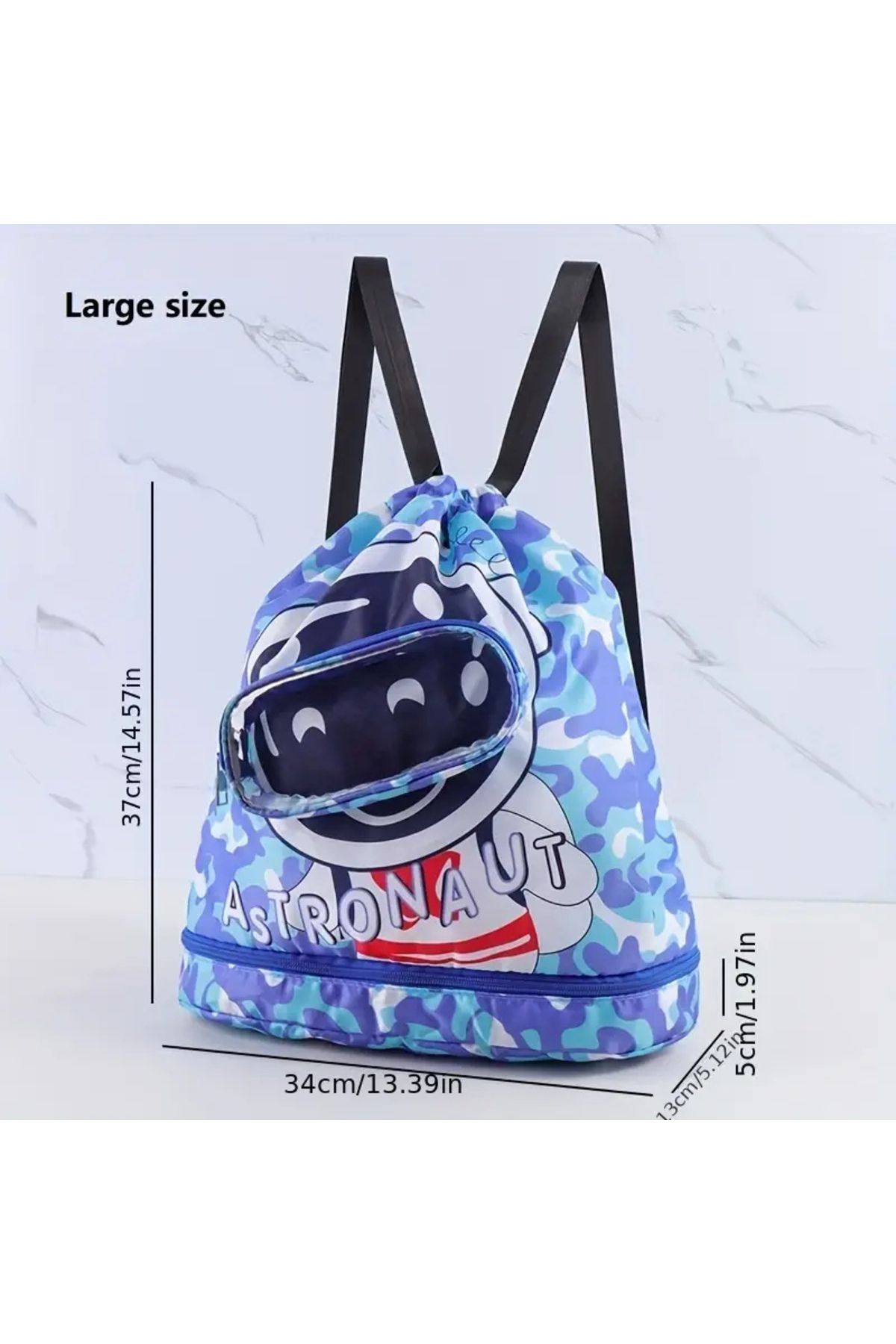 Kids-Children's Pool / Swimming Bag - Dry/Wet Compartment Feature - Waterproof 5