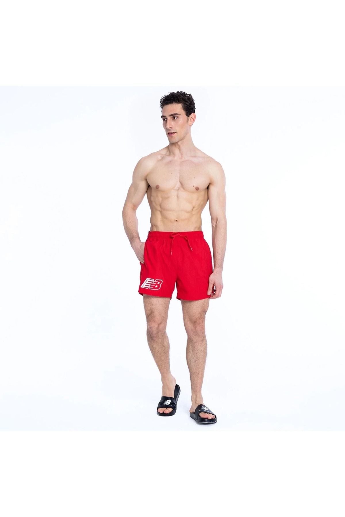 New Balance-Mns1325 Red Men's Swim Shorts 6