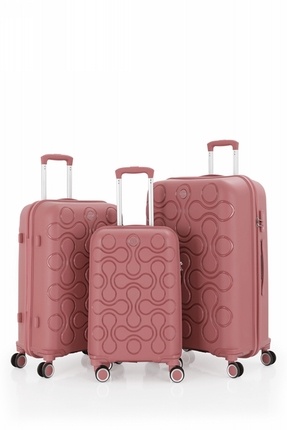 MÇS Mçs Üçlü Polipropilen Valiz Seti V376