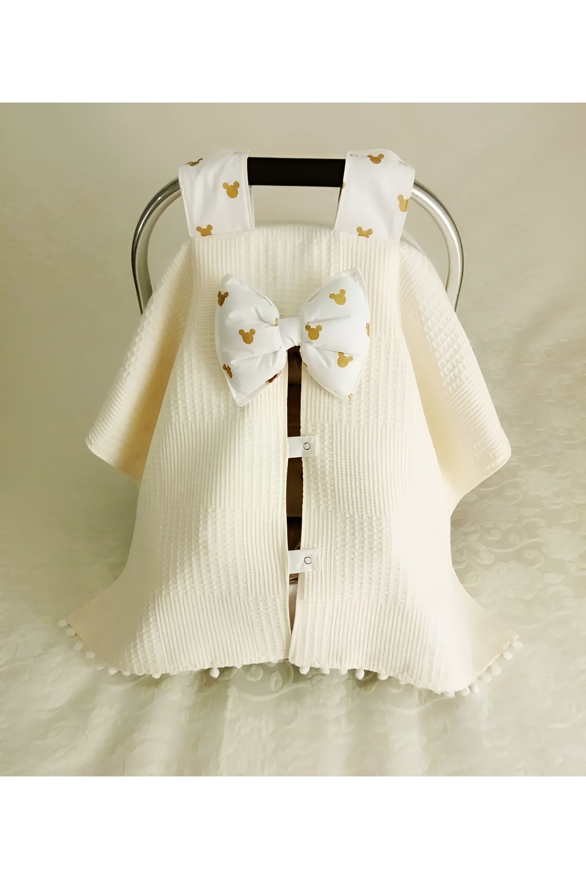 Wenaris Çift taraflı puset örtüsü 1 parça ( puset minderi ve puset çarşafı dahil değildir) fotoğrafı 2 (önizleme)