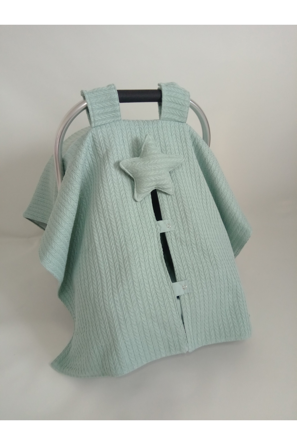 Wenaris Çift taraflı puset örtüsü 1 parça ( puset minderi ve puset çarşafı dahil değildir) fotoğrafı 2 (önizleme)