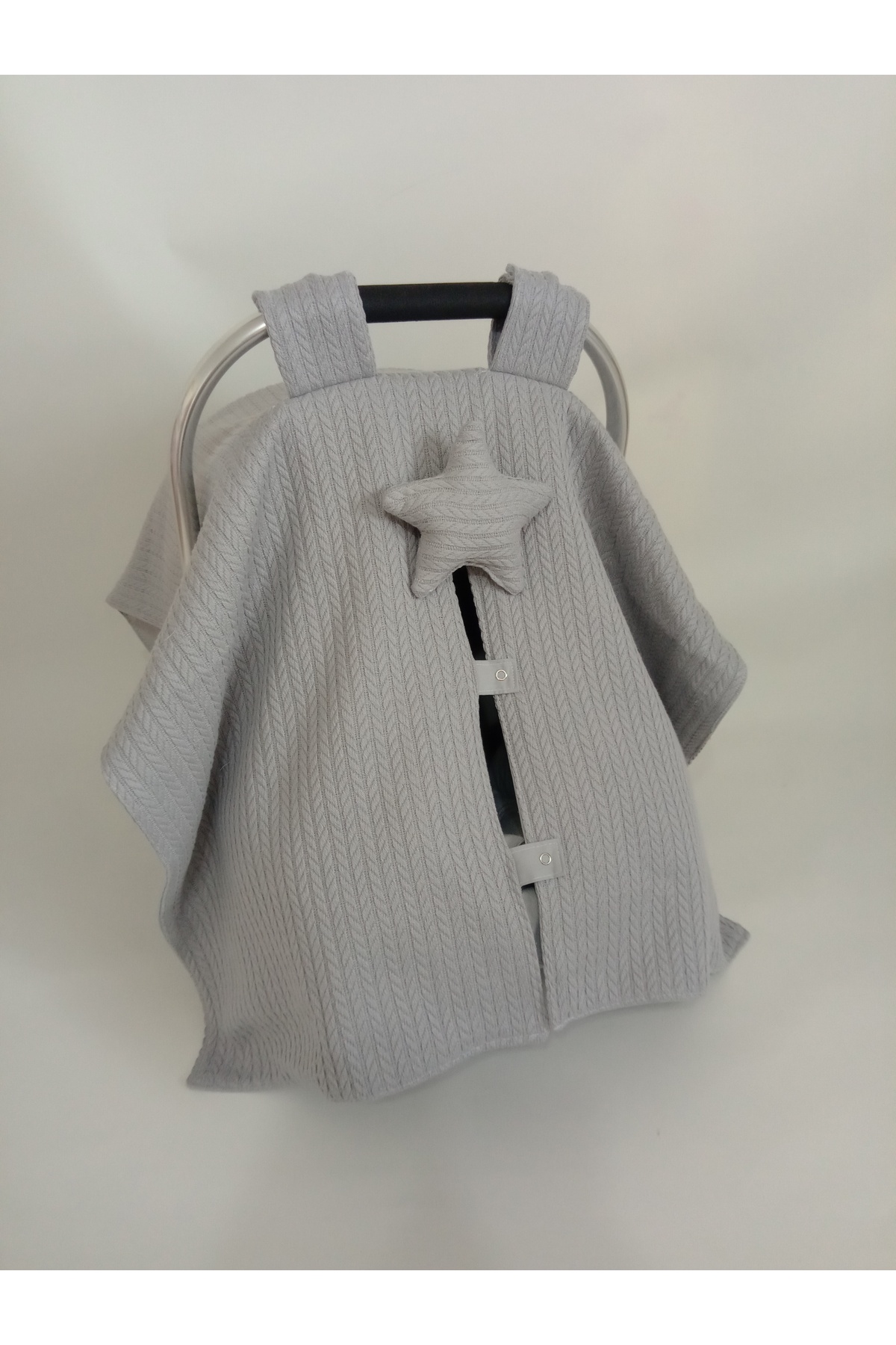 Wenaris Çift taraflı puset örtüsü 1 parça ( puset minderi ve puset çarşafı dahil değildir) fotoğrafı 2 (önizleme)